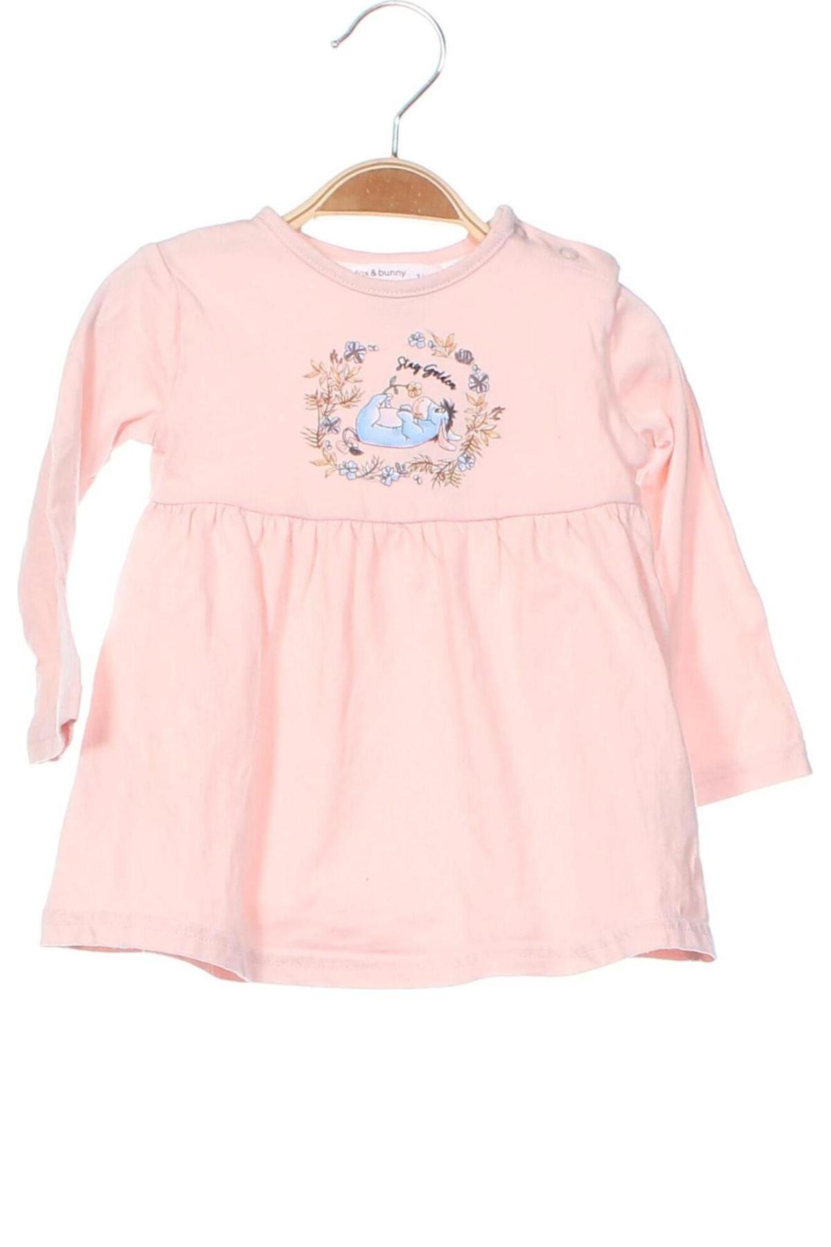 Kinderkleid Sinsay, Größe 9-12m/ 74-80 cm, Farbe Rosa, Preis 7,49 €