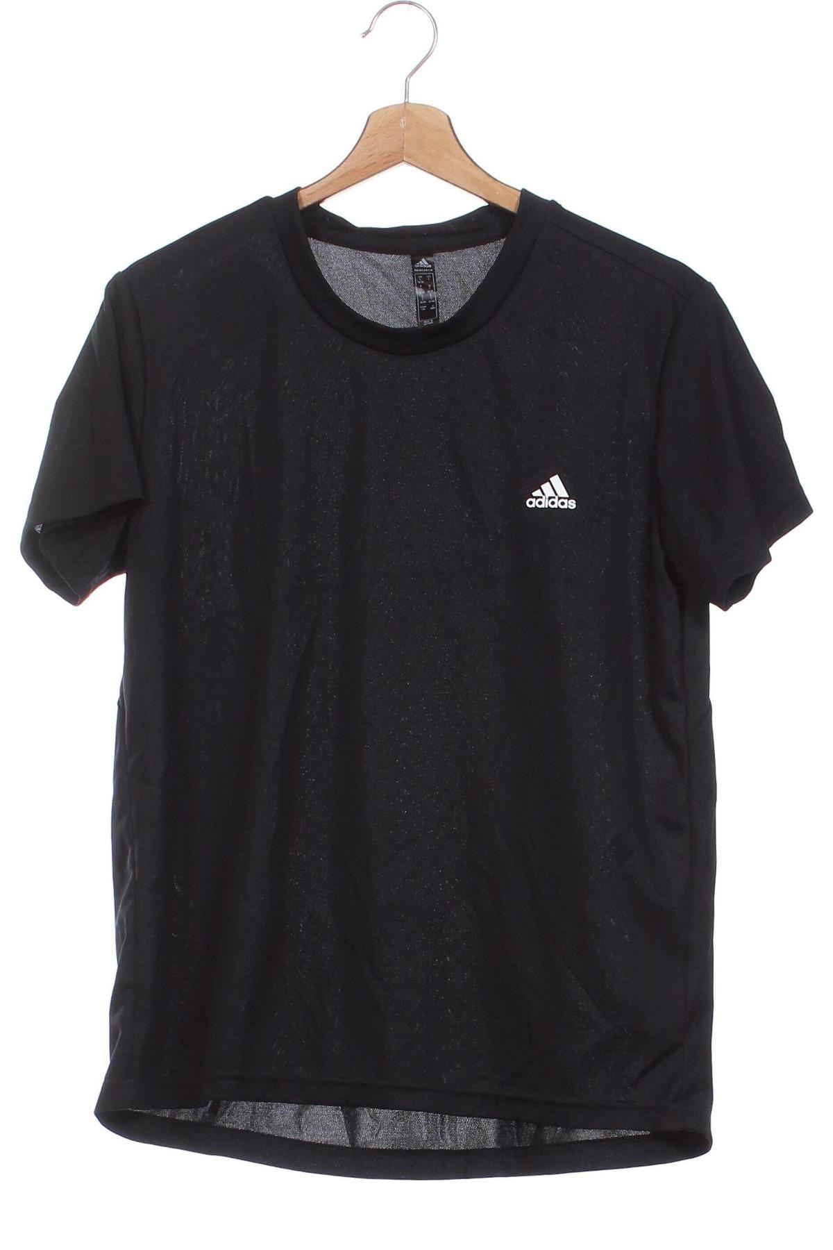 Kinder T-Shirt Adidas, Größe 15-18y/ 170-176 cm, Farbe Schwarz, Preis 6,49 €