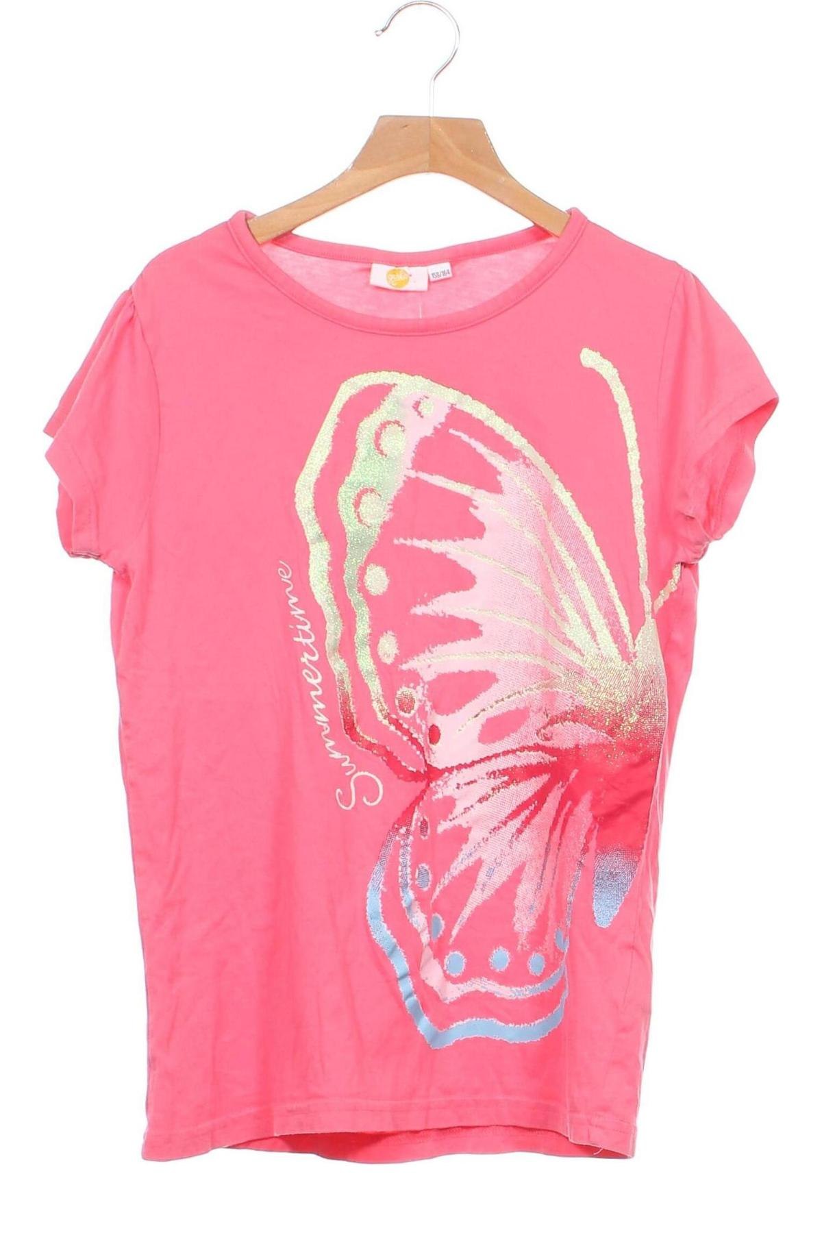 Kinder T-Shirt Girls, Größe 12-13y/ 158-164 cm, Farbe Rosa, Preis 6,14 €