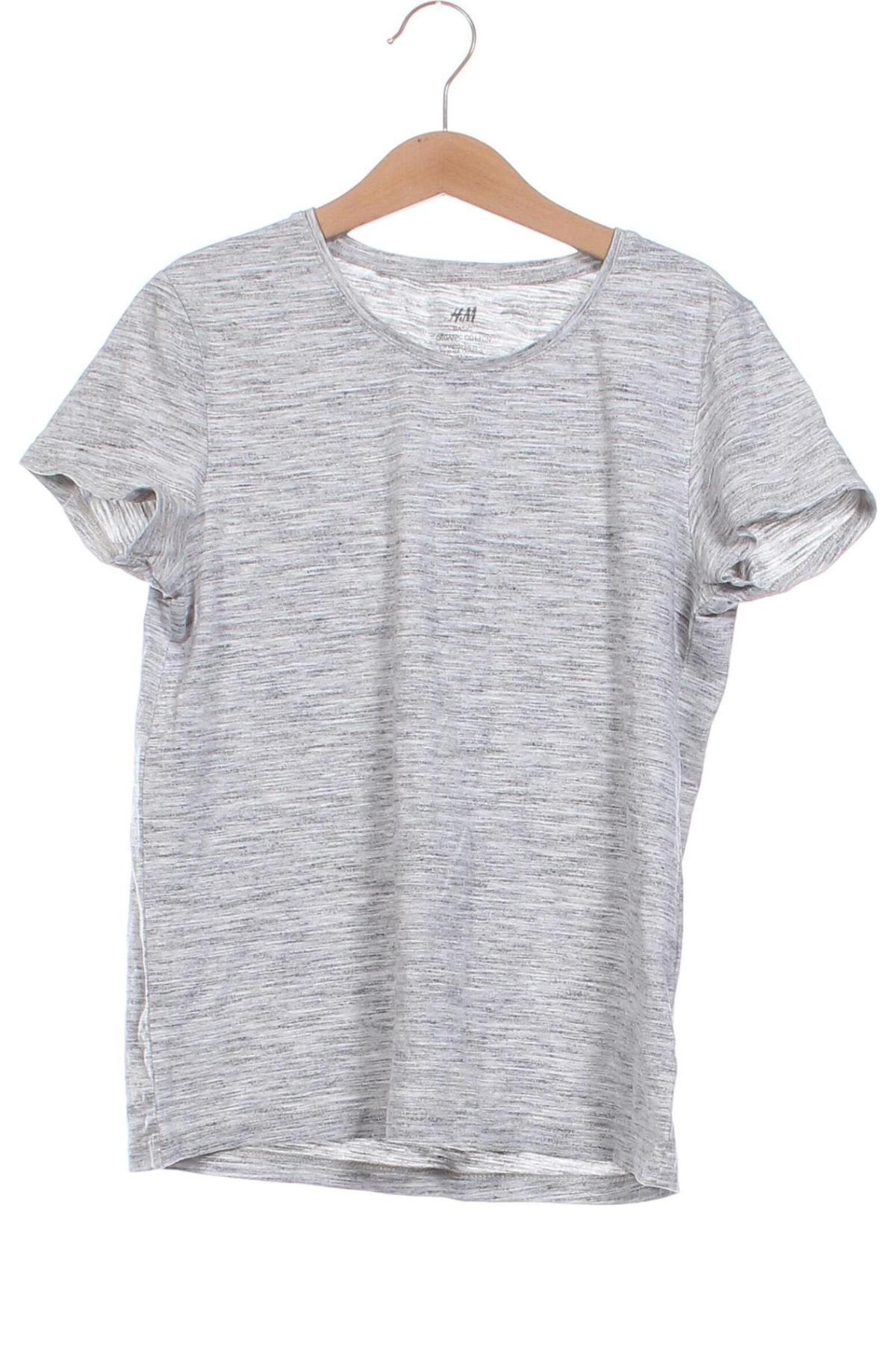 Kinder T-Shirt H&M, Größe 10-11y/ 146-152 cm, Farbe Grau, Preis € 5,12