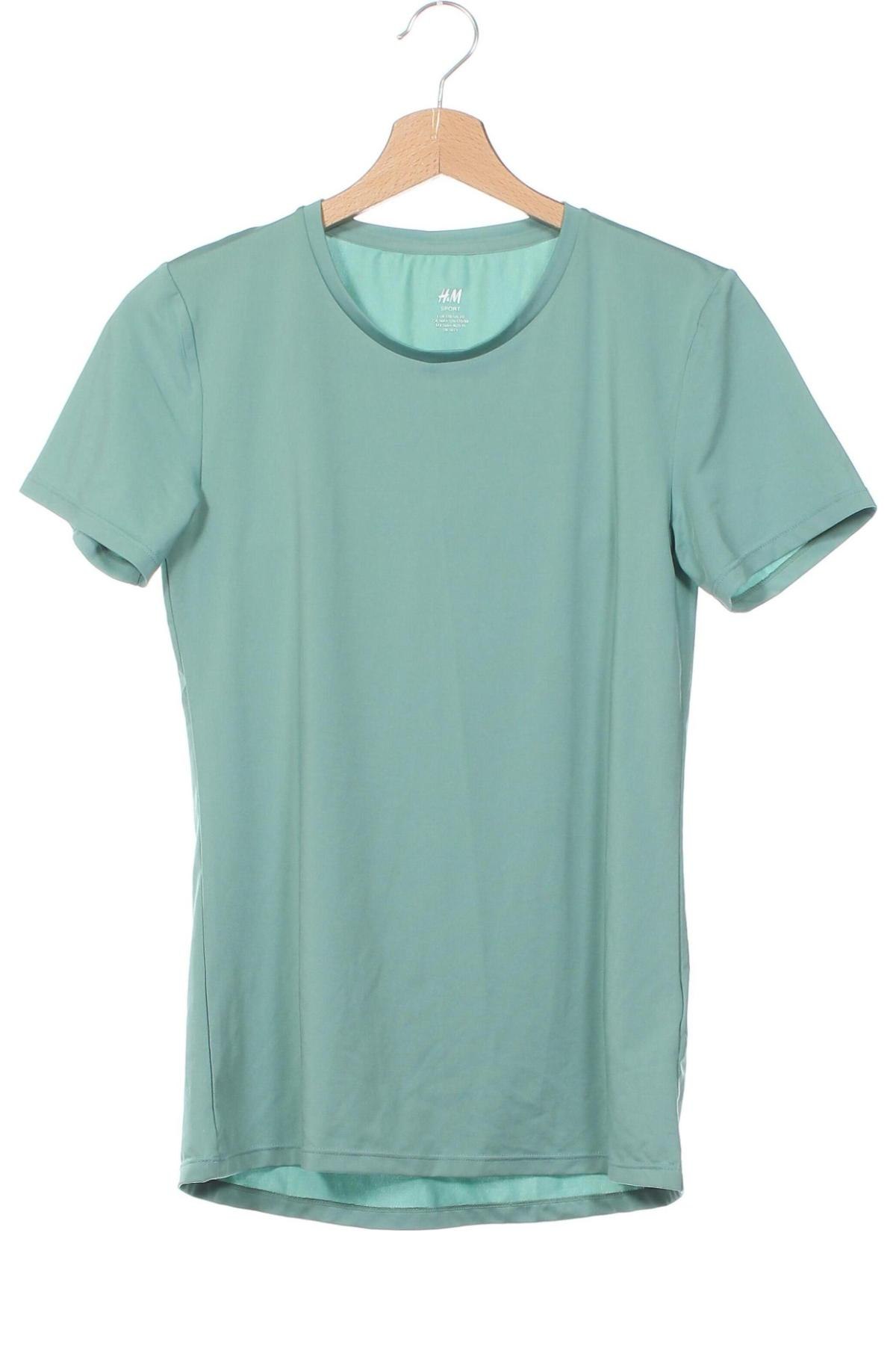 Kinder T-Shirt H&M Sport, Größe 15-18y/ 170-176 cm, Farbe Grün, Preis € 10,22