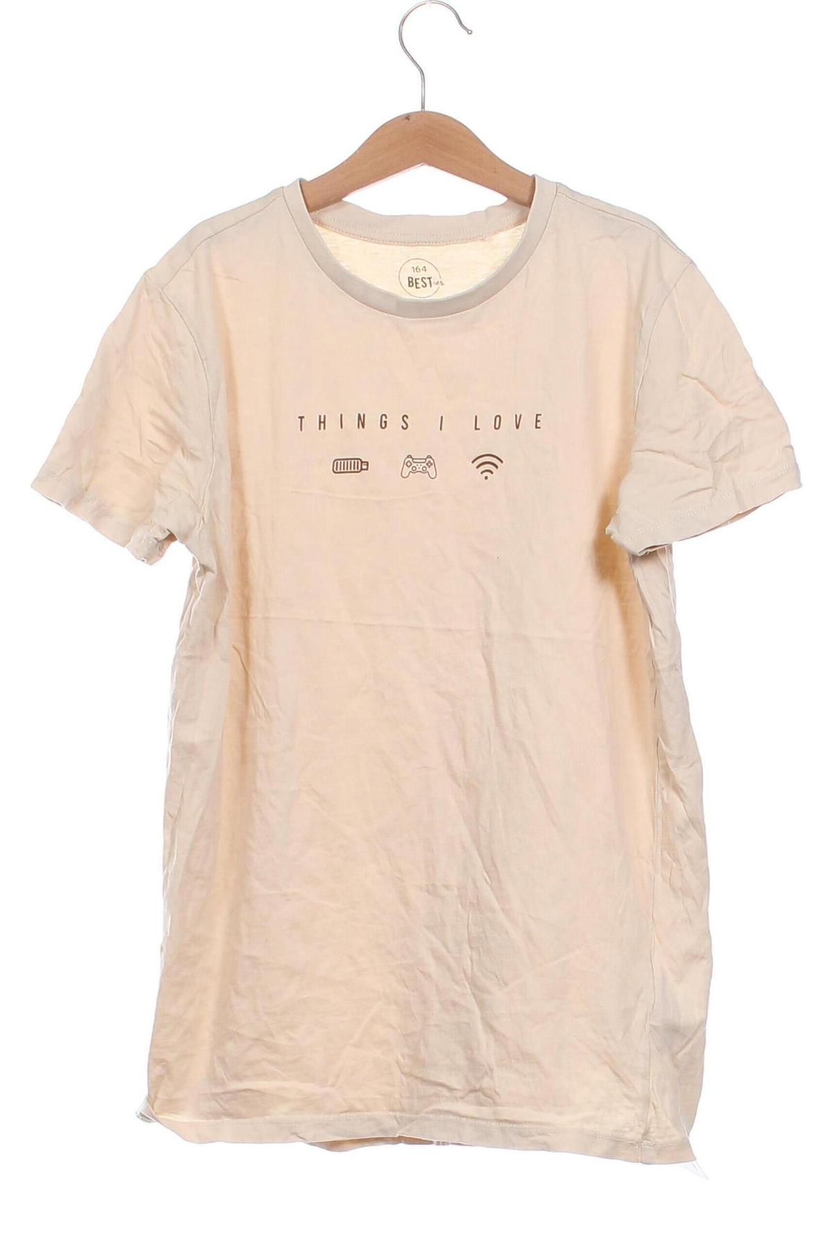 Kinder T-Shirt Jbc, Größe 13-14y/ 164-168 cm, Farbe Beige, Preis 3,79 €