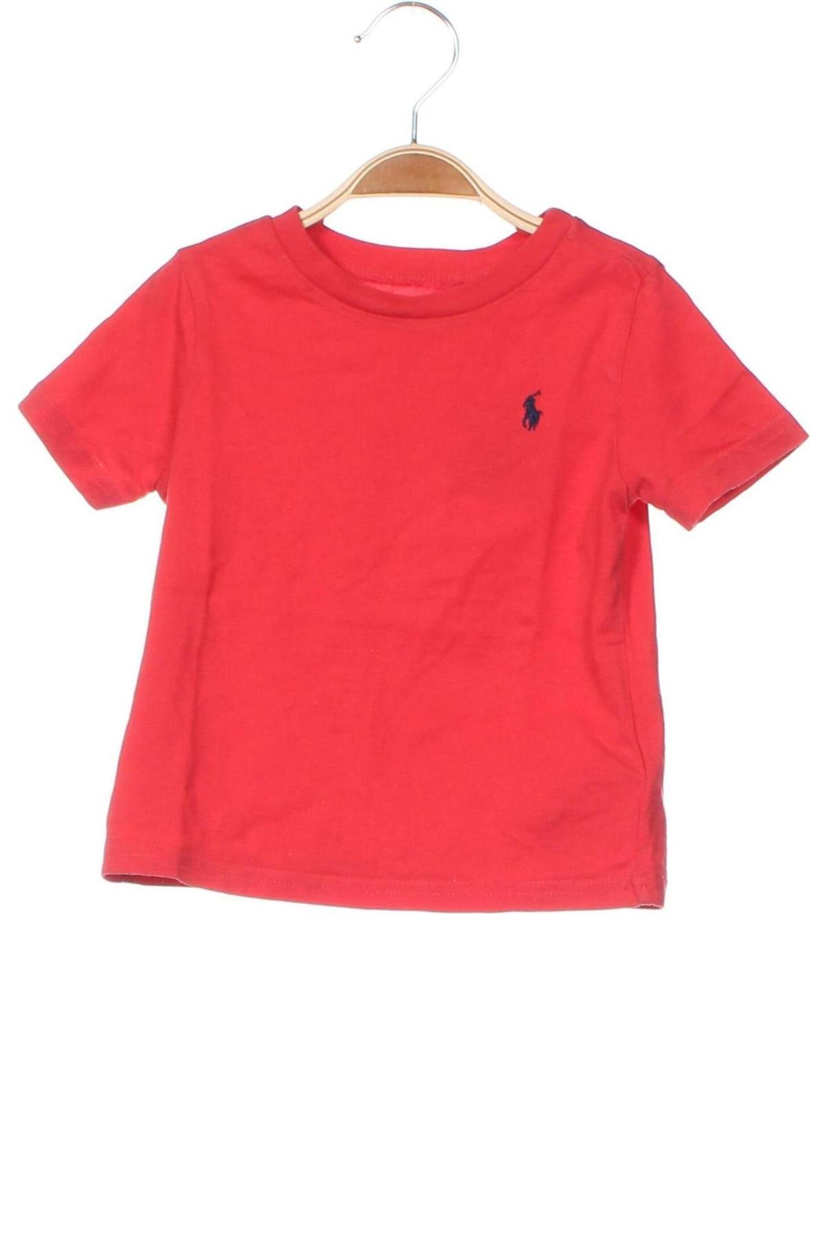 Kinder T-Shirt Ralph Lauren, Größe 12-18m/ 80-86 cm, Farbe Rot, Preis 35,00 €