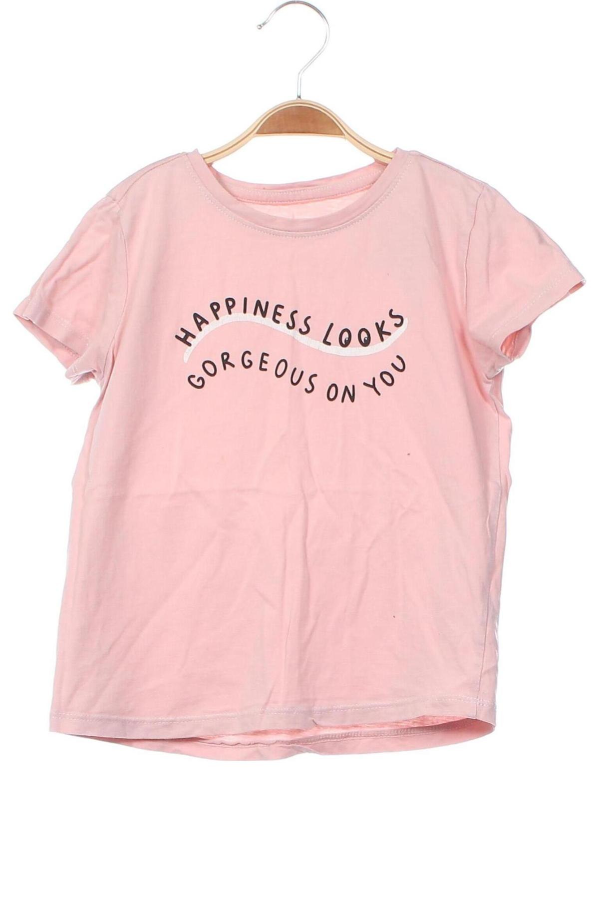 Kinder T-Shirt Reserved, Größe 7-8y/ 128-134 cm, Farbe Aschrosa, Preis 3,99 €