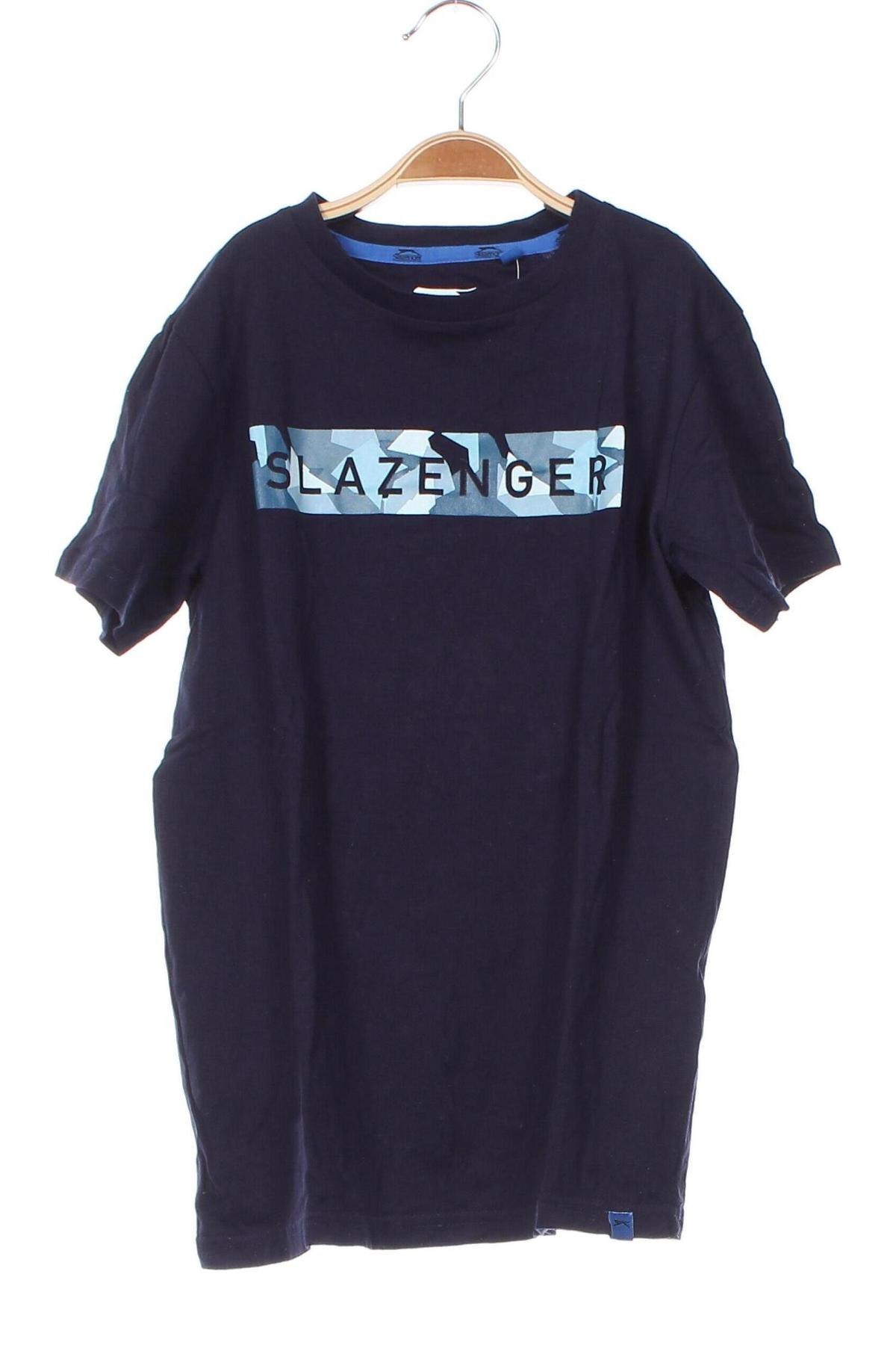 Dziecięcy T-shirt Slazenger, Rozmiar 9-10y/ 140-146 cm, Kolor Niebieski, Cena 26,97 zł