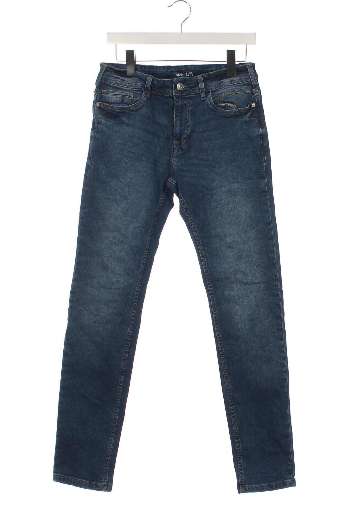 Kinderjeans, Größe 14-15y/ 168-170 cm, Farbe Blau, Preis € 6,99