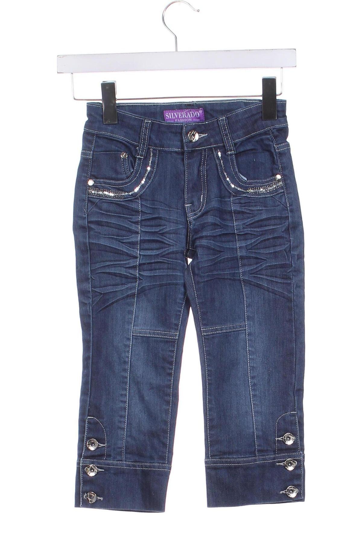 Kinderjeans, Größe 7-8y/ 128-134 cm, Farbe Blau, Preis € 9,99