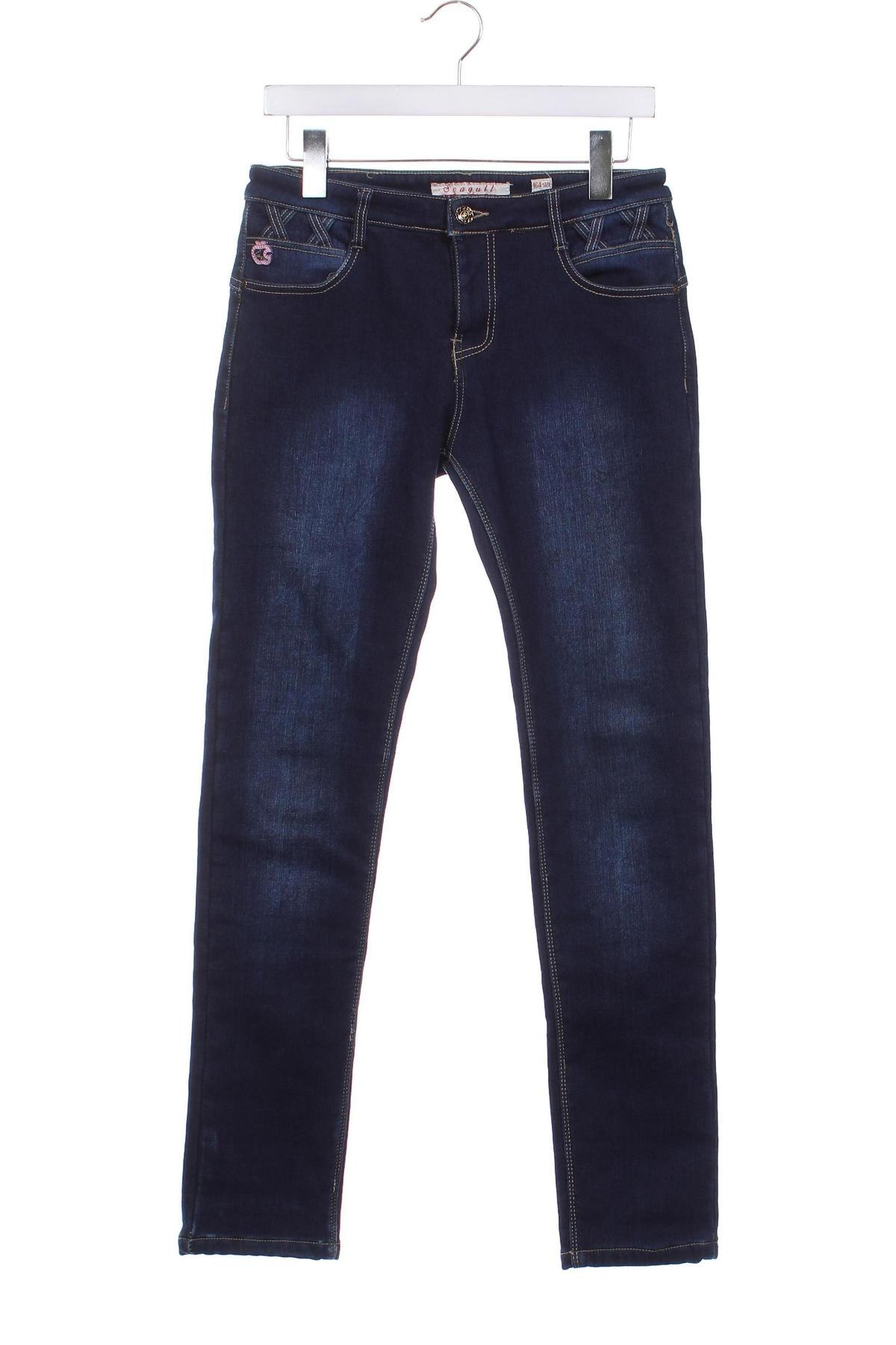 Kinderjeans, Größe 12-13y/ 158-164 cm, Farbe Blau, Preis € 6,99