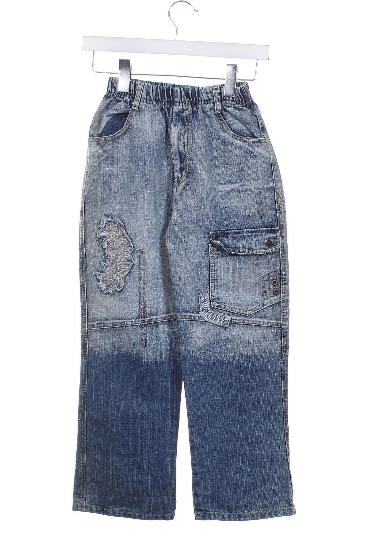 Kinderjeans, Größe 7-8y/ 128-134 cm, Farbe Blau, Preis € 9,99