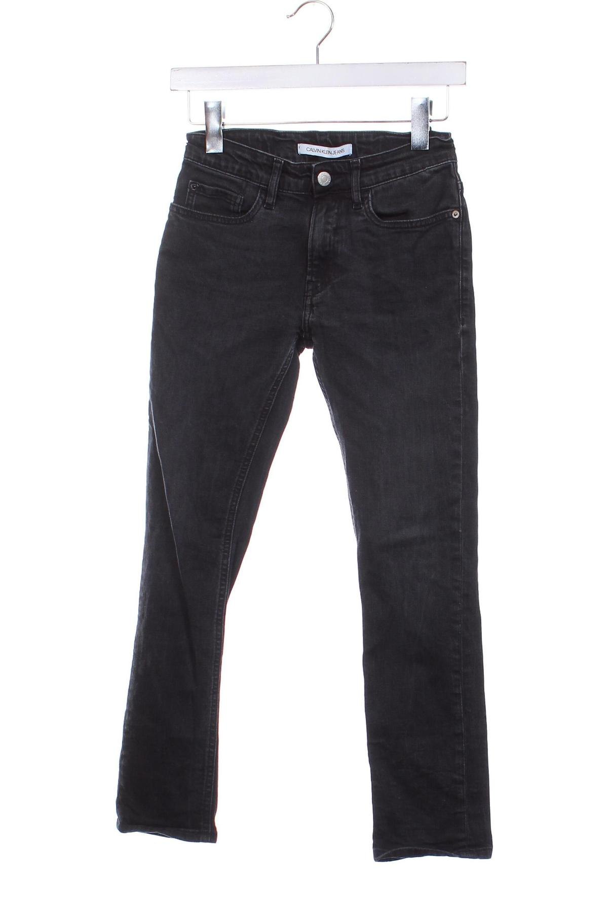 Kinderjeans Calvin Klein Jeans, Größe 10-11y/ 146-152 cm, Farbe Schwarz, Preis € 33,79