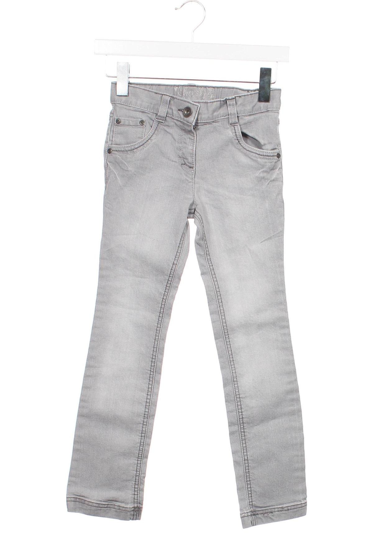 Kinderjeans Cherokee, Größe 8-9y/ 134-140 cm, Farbe Grau, Preis 9,99 €