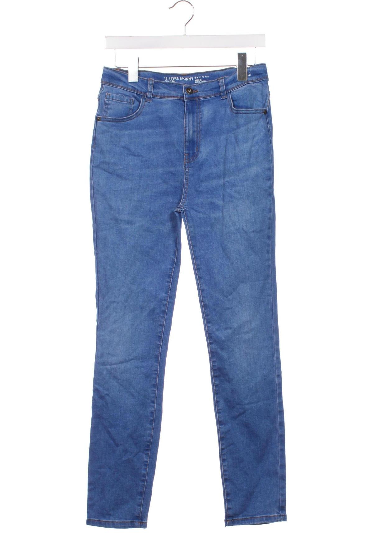 Dziecięce jeansy Denim Co., Rozmiar 13-14y/ 164-168 cm, Kolor Niebieski, Cena 30,99 zł