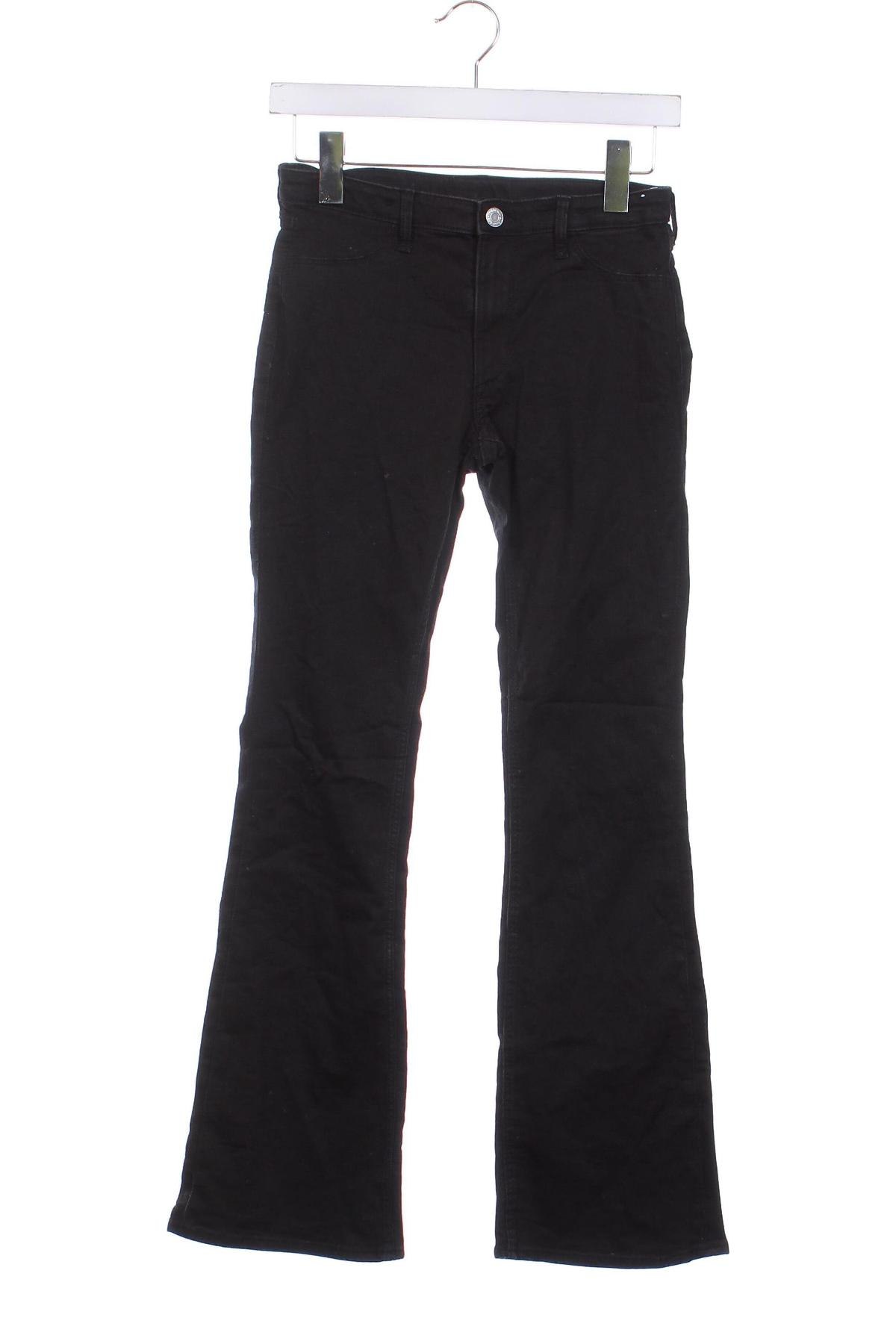 Kinderjeans H&M, Größe 12-13y/ 158-164 cm, Farbe Schwarz, Preis 6,99 €