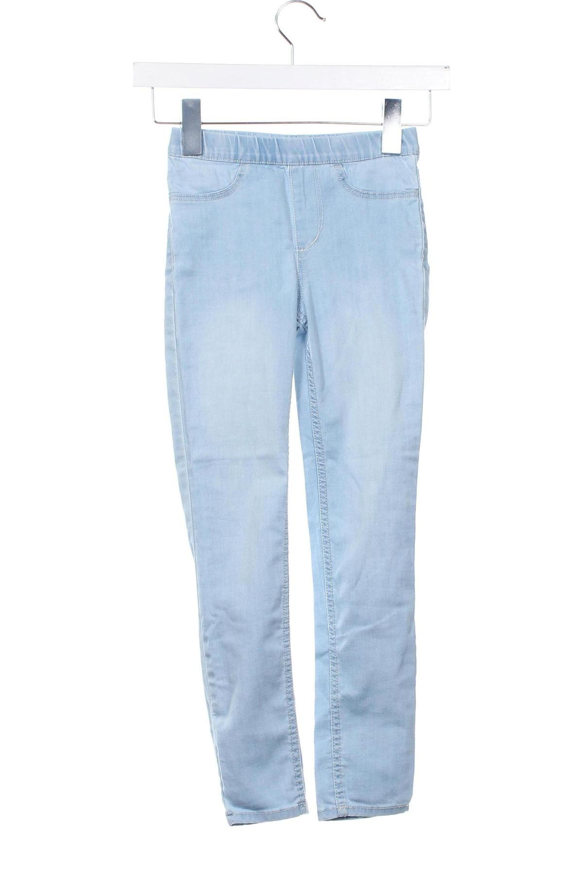 Dziecięce jeansy H&M, Rozmiar 6-7y/ 122-128 cm, Kolor Niebieski, Cena 44,99 zł