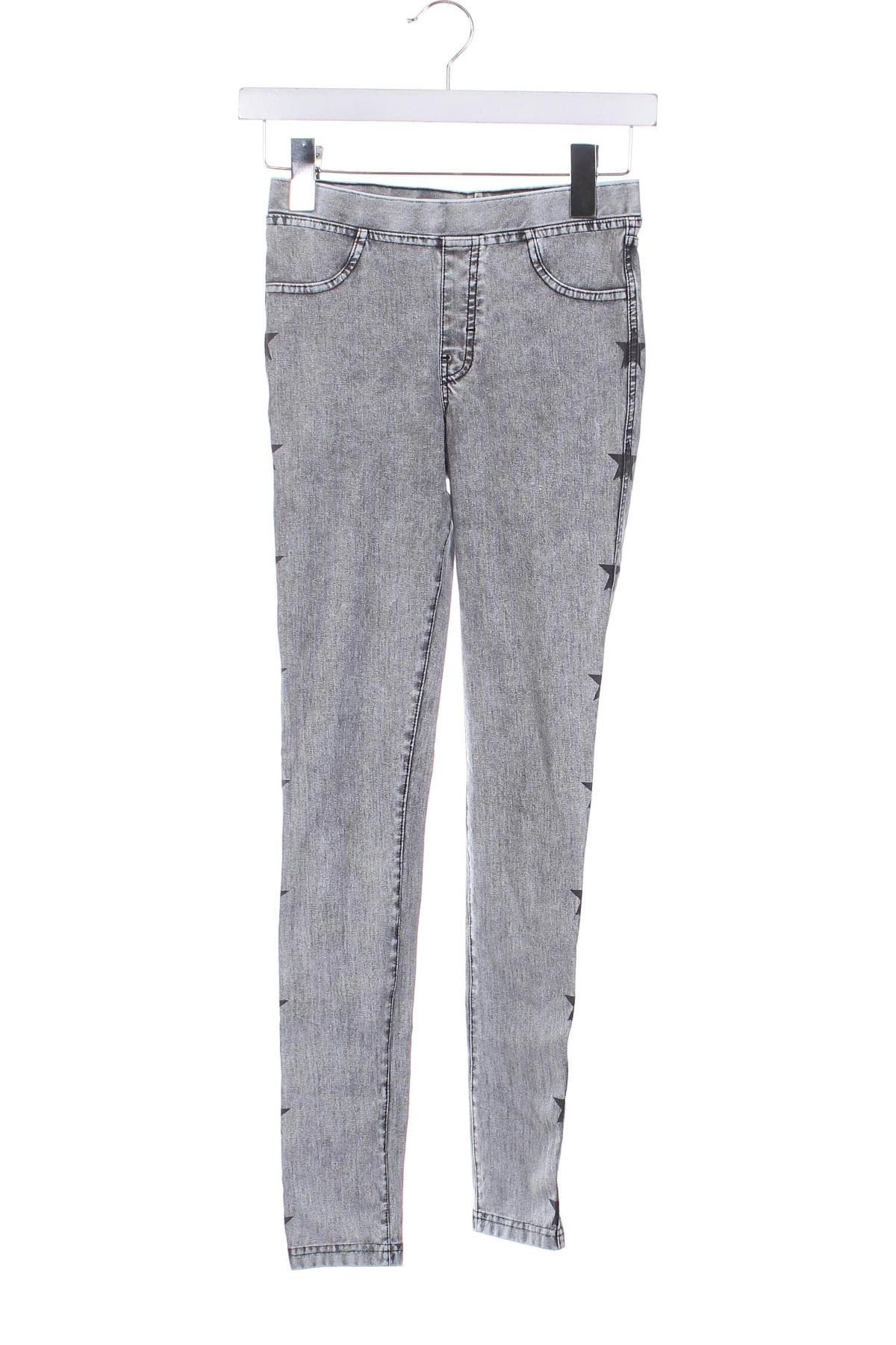 Kinderjeans H&M, Größe 12-13y/ 158-164 cm, Farbe Grau, Preis 9,99 €