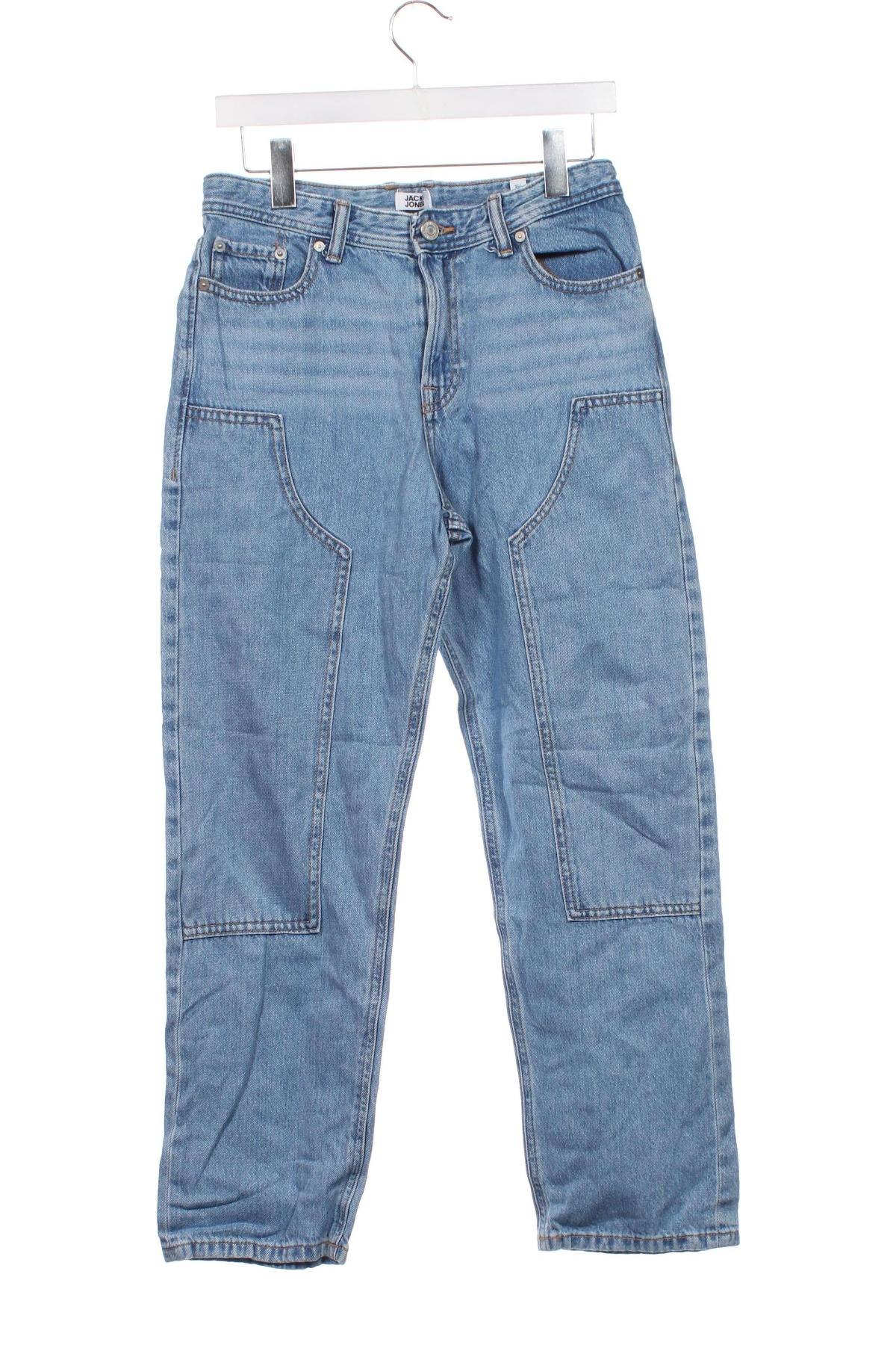 Blugi pentru copii Jack & Jones, Mărime 13-14y/ 164-168 cm, Culoare Albastru, Preț 39,99 Lei