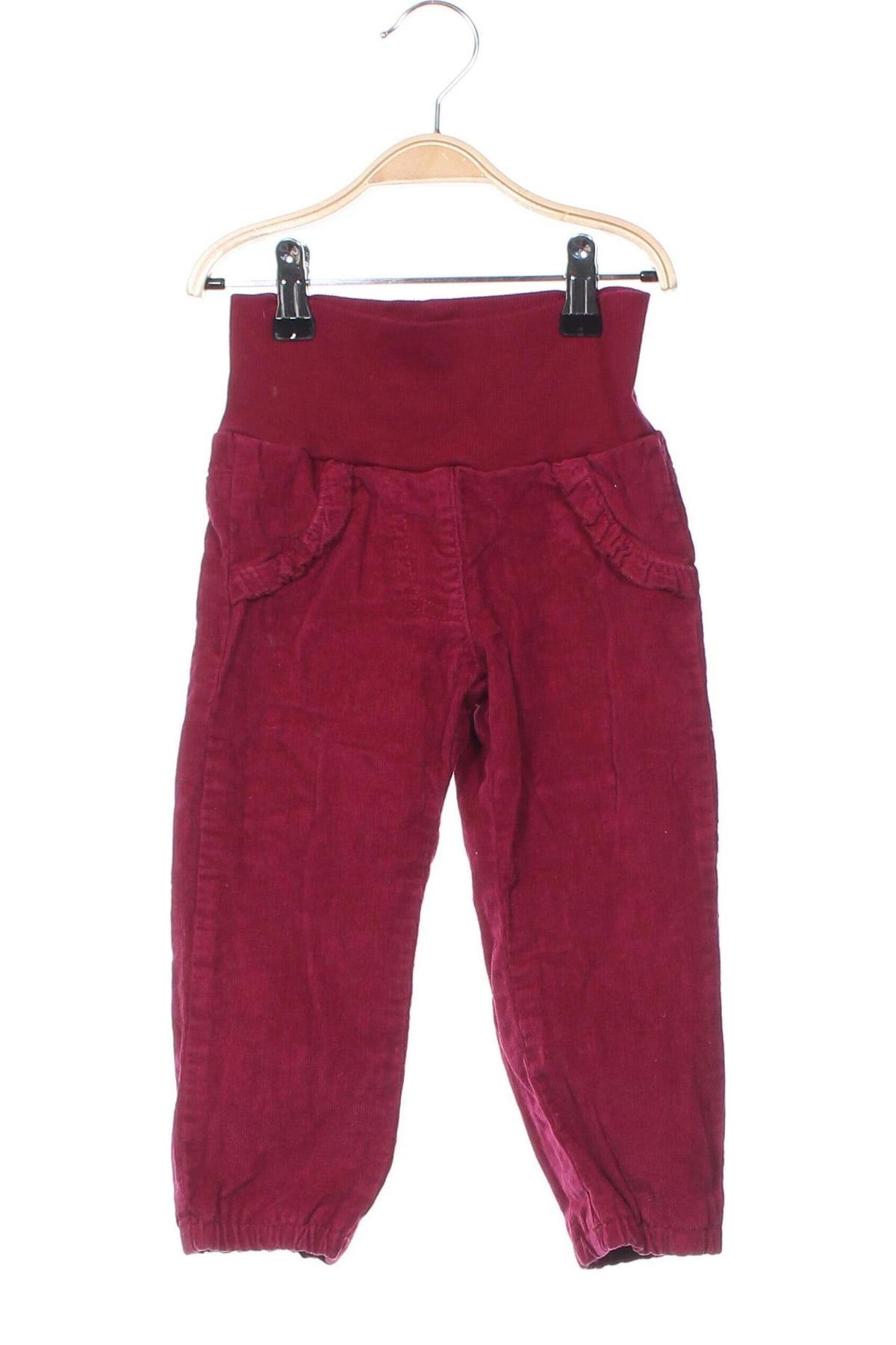 Pantaloni de catifea reiată, pentru copii Impidimpi, Mărime 18-24m/ 86-98 cm, Culoare Mov, Preț 32,99 Lei