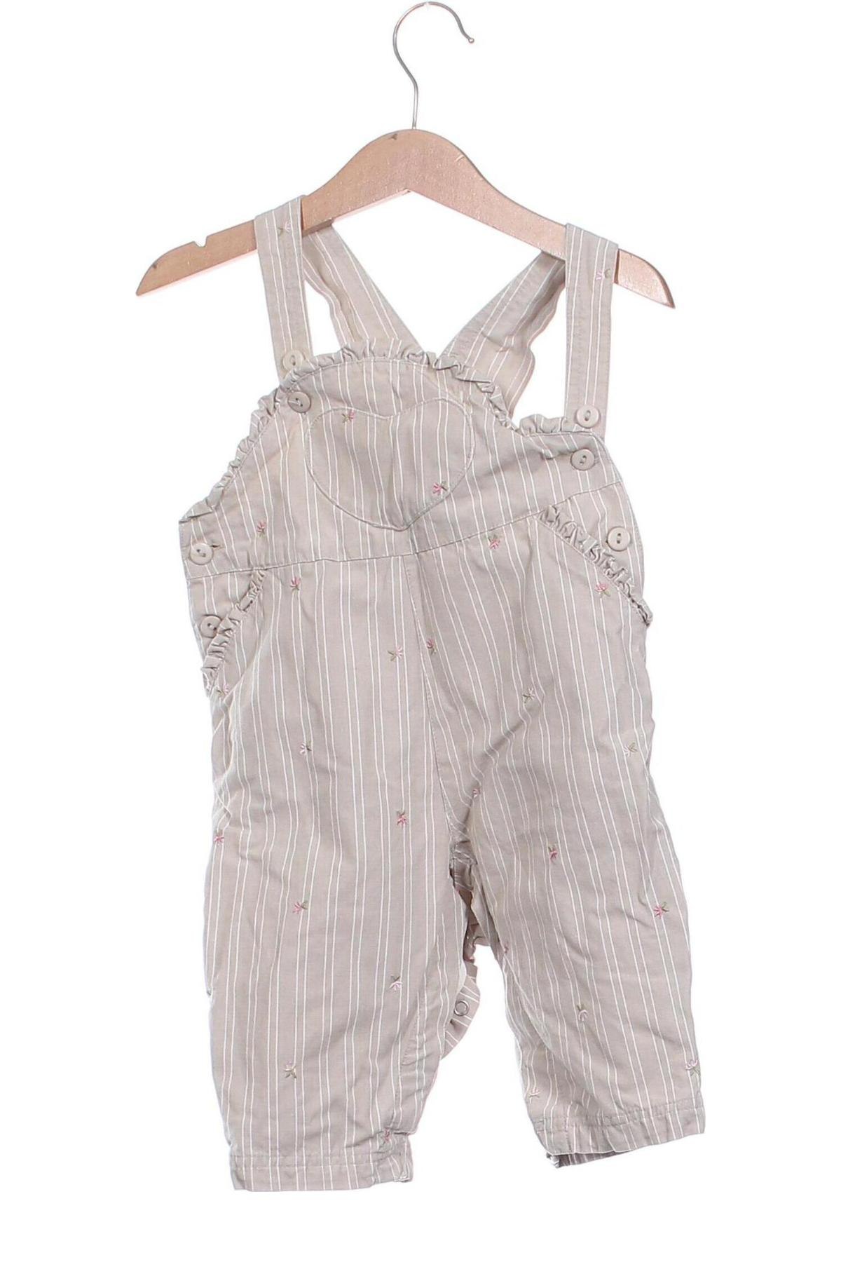 Kinder Overall Fixoni, Größe 6-9m/ 68-74 cm, Farbe Beige, Preis € 6,99