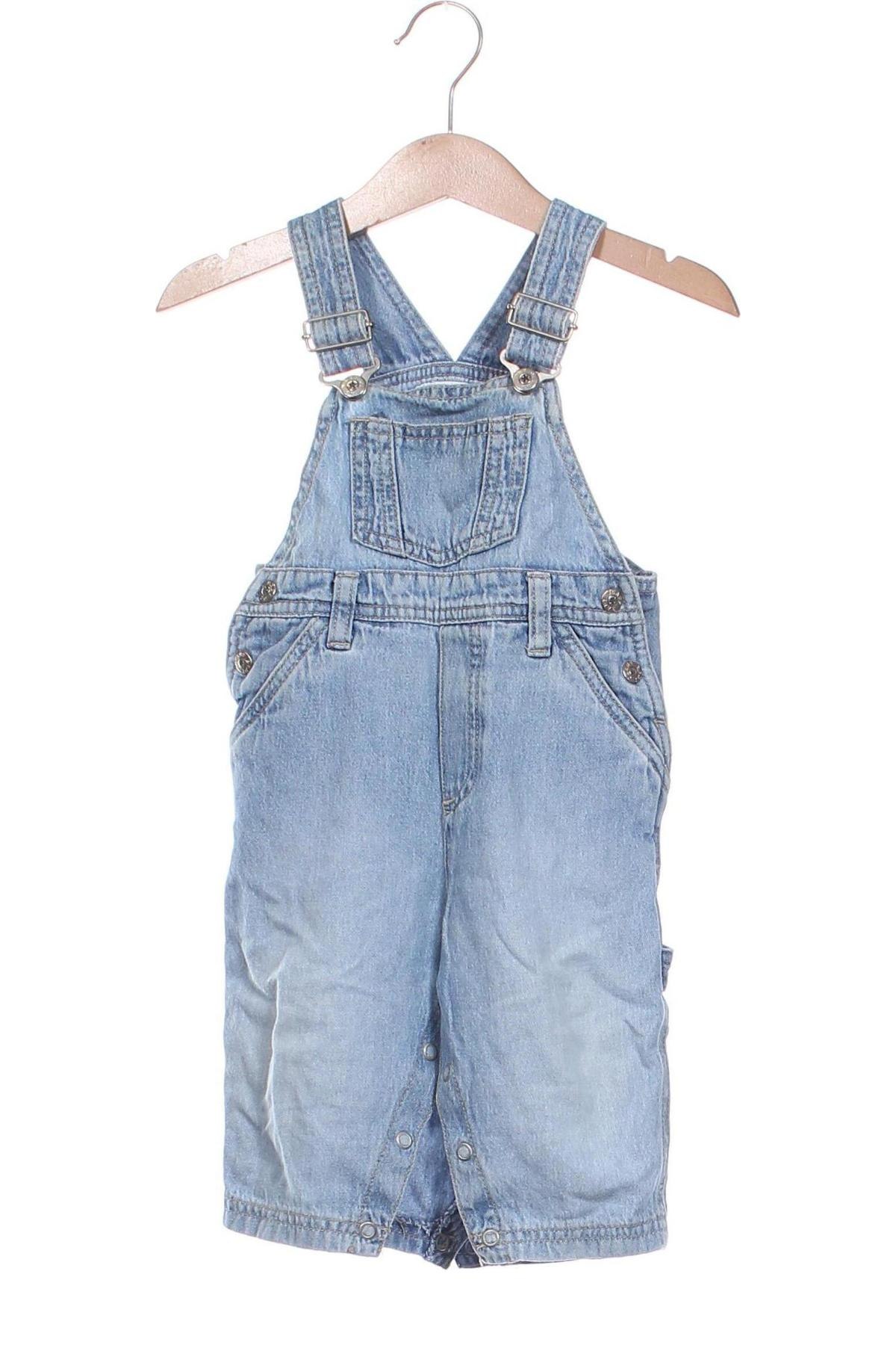 Kinder Overall H&M, Größe 3-6m/ 62-68 cm, Farbe Blau, Preis 8,49 €