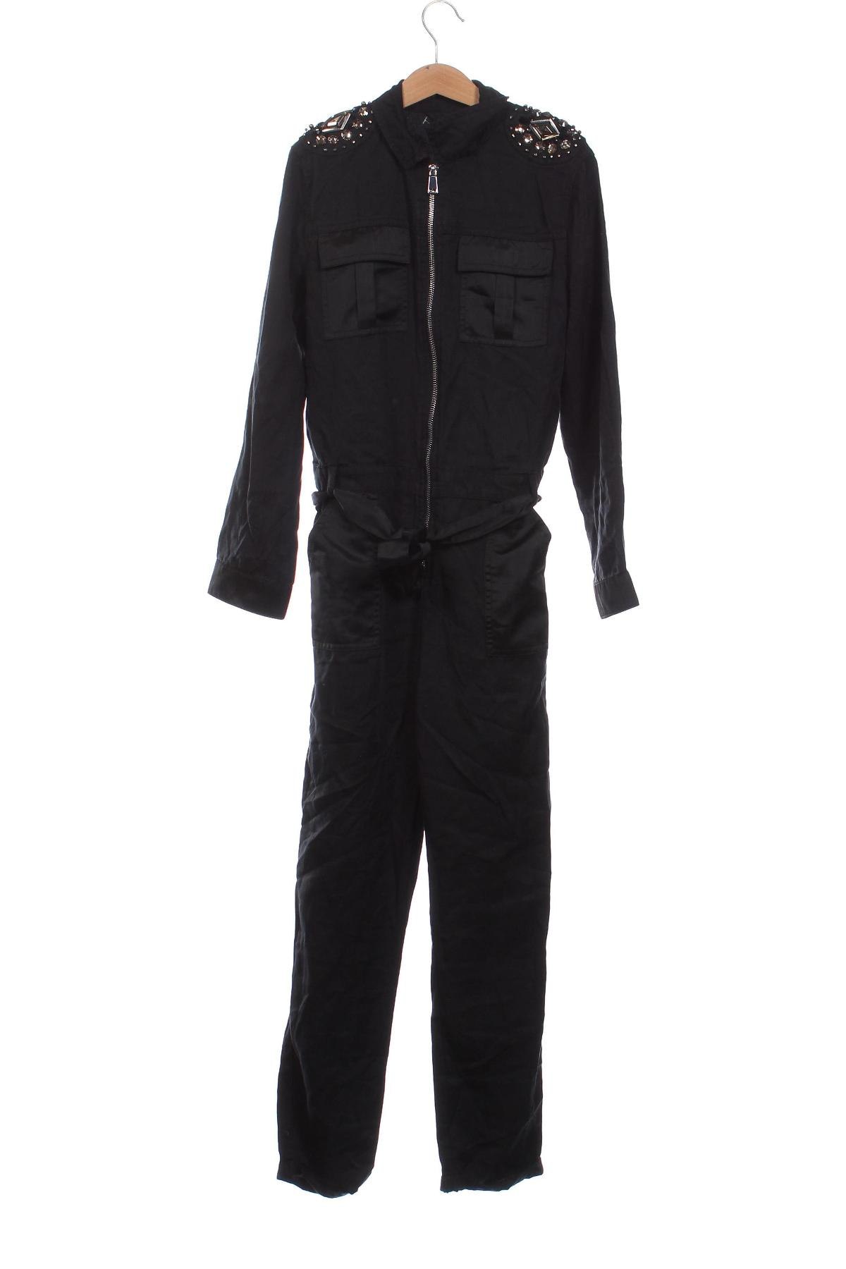 Kinder Overall River Island, Größe 10-11y/ 146-152 cm, Farbe Schwarz, Preis € 7,99