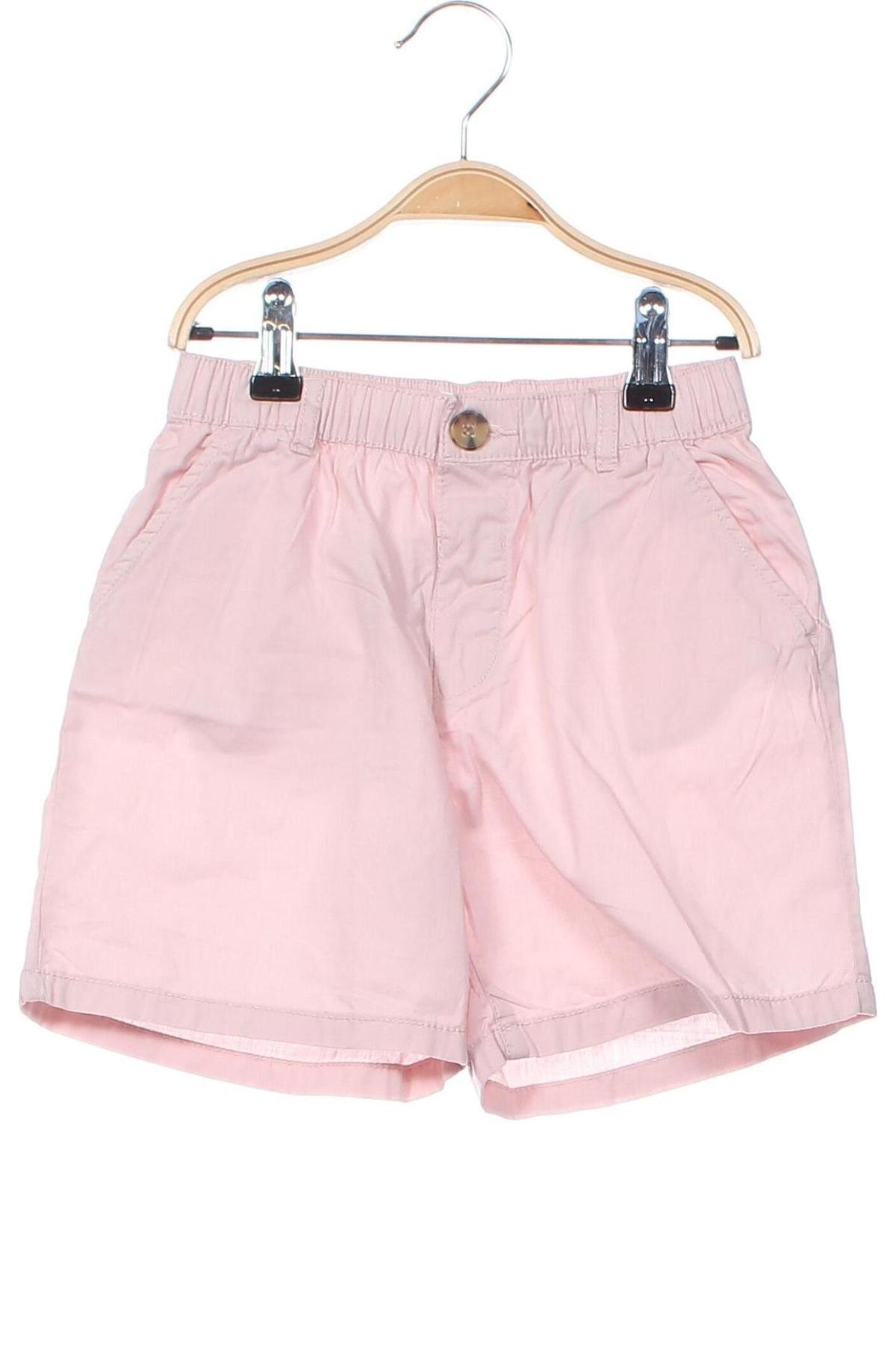 Kinder Shorts H&M, Größe 4-5y/ 110-116 cm, Farbe Aschrosa, Preis 4,99 €