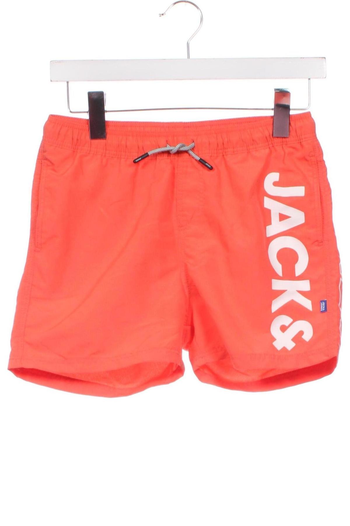 Detské krátke nohavice  Jack & Jones, Veľkosť 11-12y/ 152-158 cm, Farba Oranžová, Cena  17,25 €