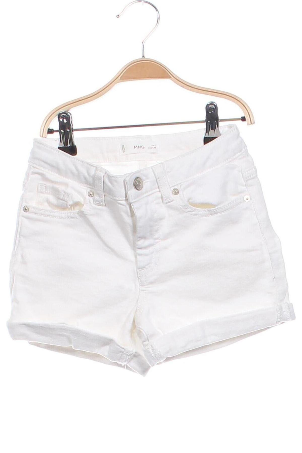 Kinder Shorts Mango, Größe 5-6y/ 116-122 cm, Farbe Weiß, Preis € 2,99