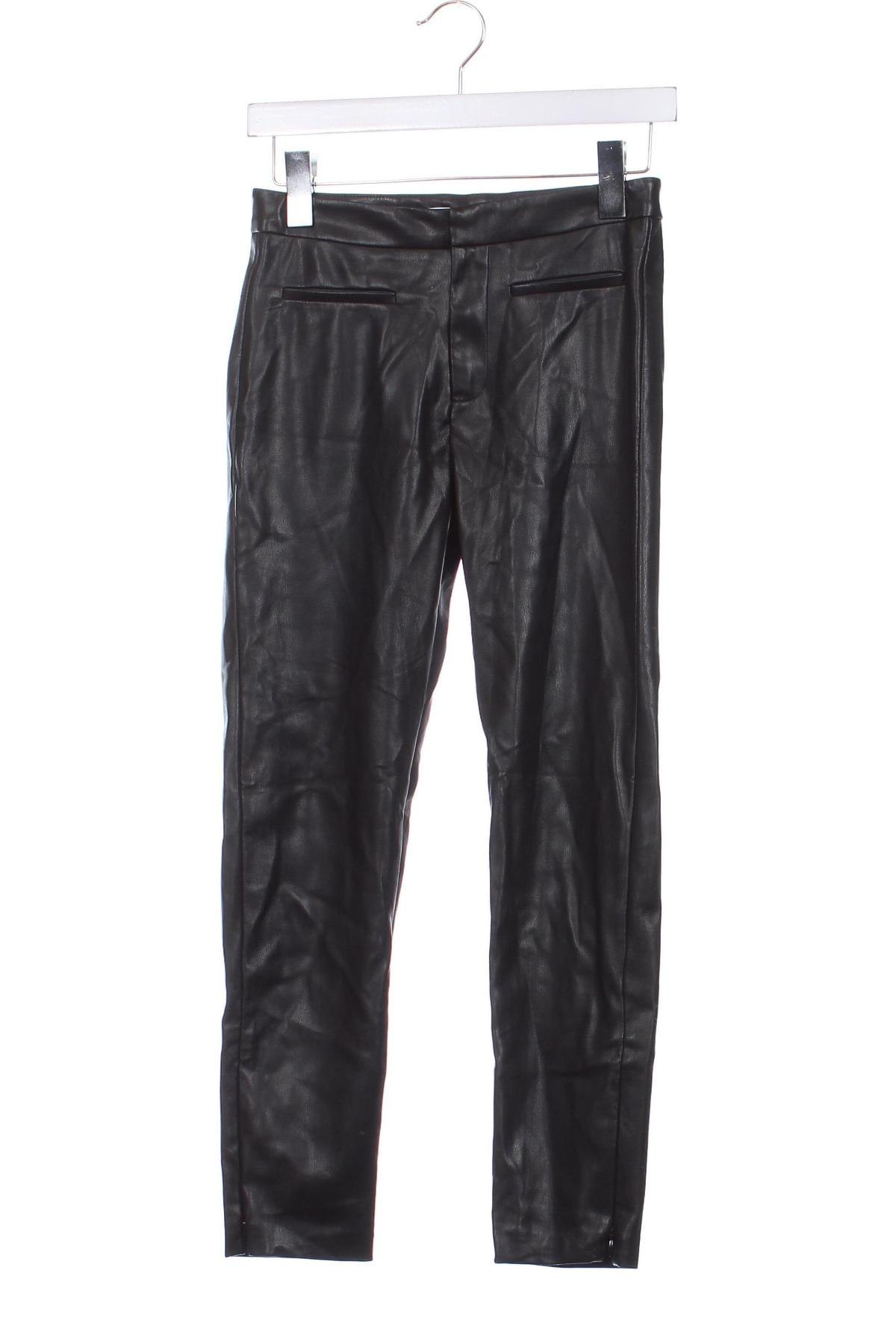 Pantaloni pentru copii Zara, Mărime 13-14y/ 164-168 cm, Culoare Negru, Preț 46,49 Lei