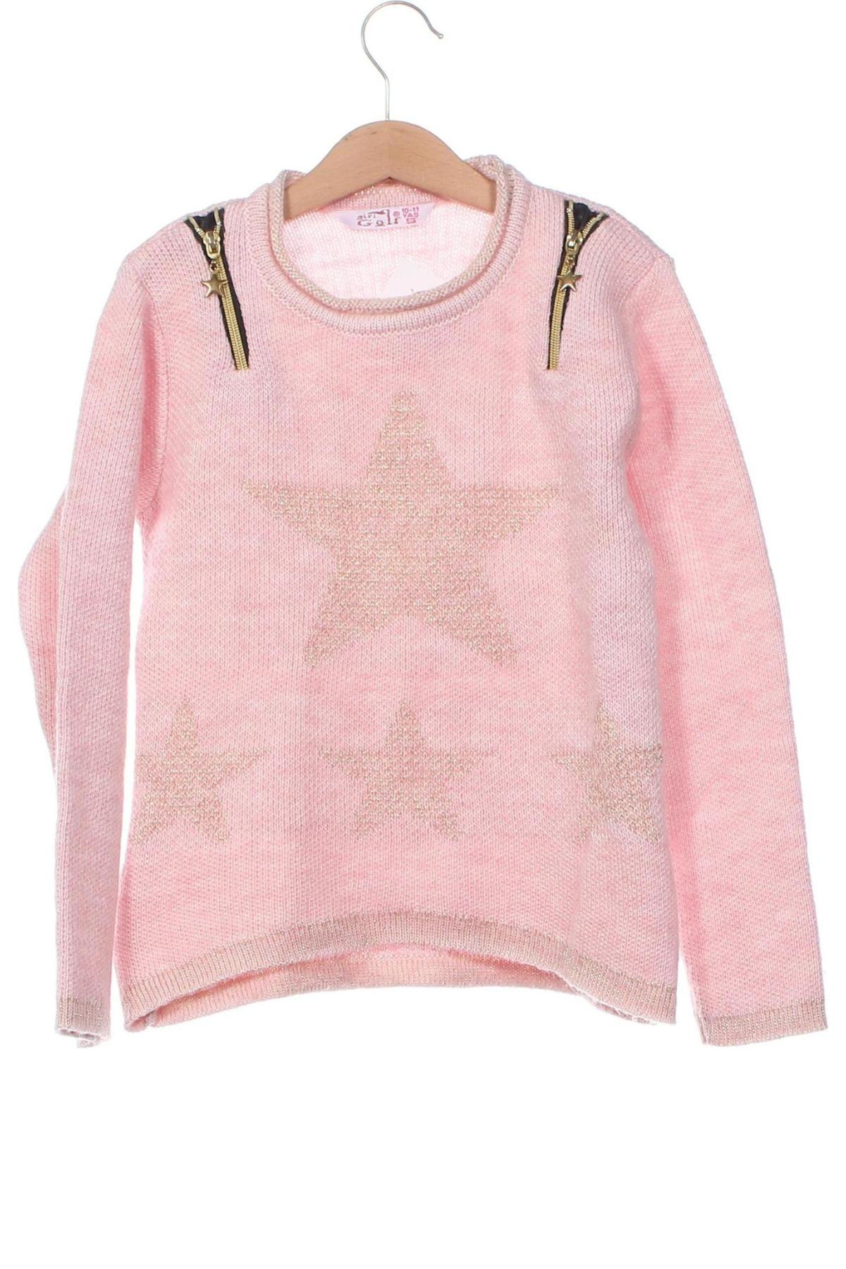 Kinderpullover, Größe 4-5y/ 110-116 cm, Farbe Rosa, Preis € 8,68