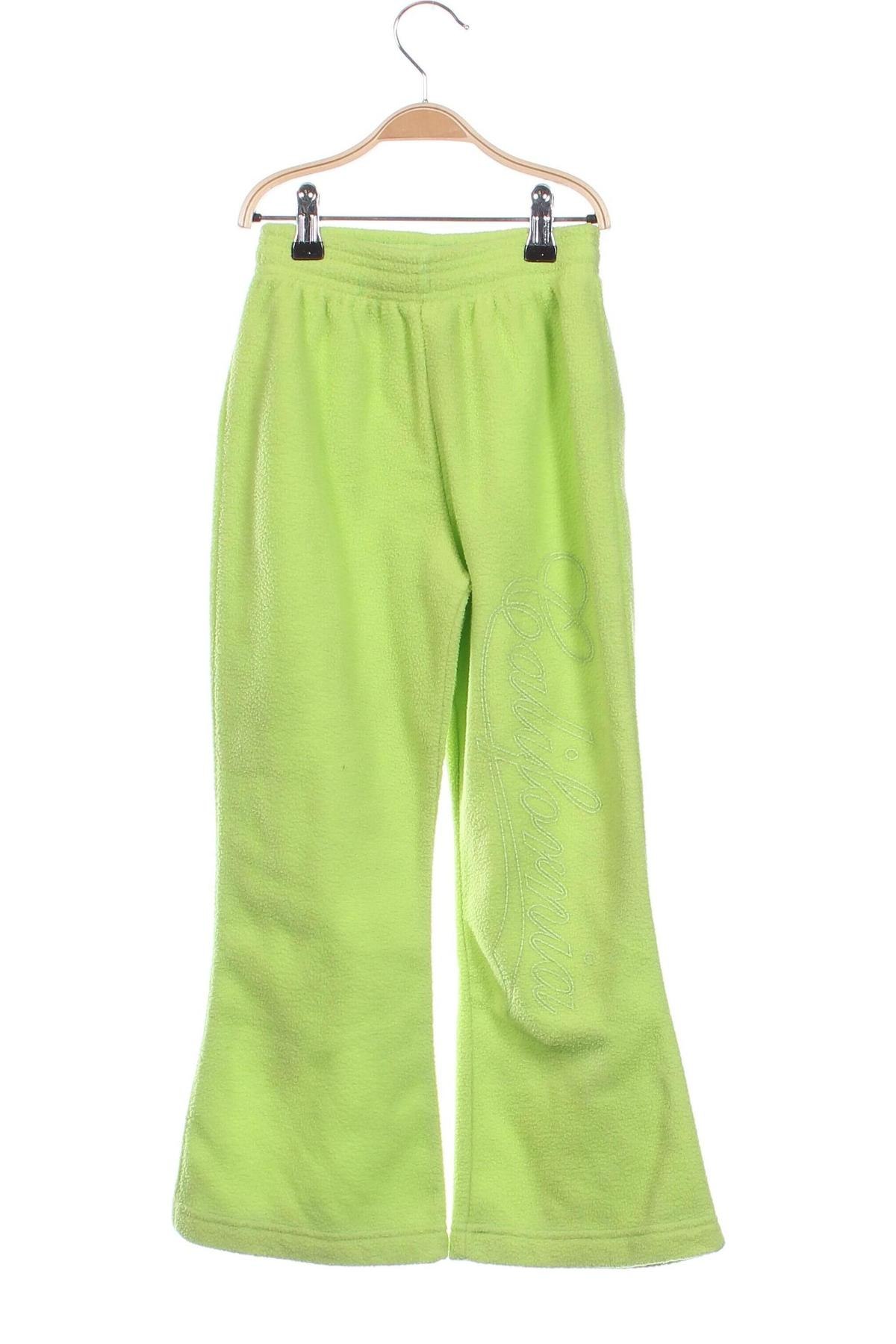 Pantaloni de trening, pentru copii, Mărime 6-7y/ 122-128 cm, Culoare Verde, Preț 29,49 Lei