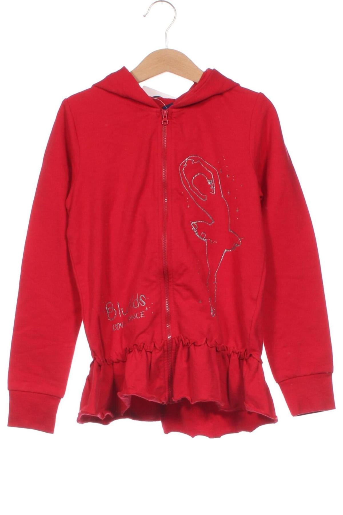 Gyerek sweatshirt Blu Kids, Méret 7-8y / 128-134 cm, Szín Piros, Ár 4 400 Ft