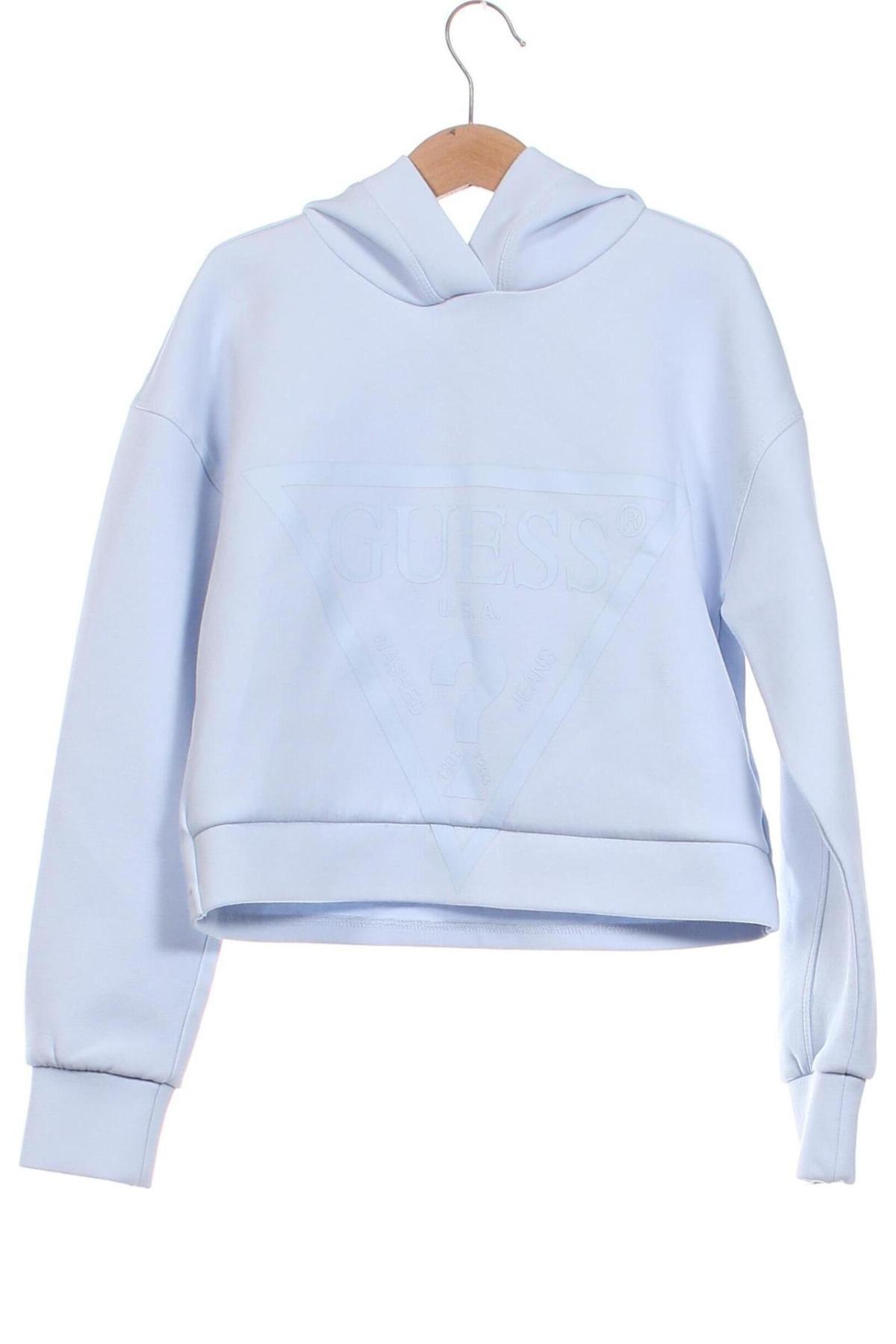 Gyerek sweatshirt Guess, Méret 8-9y / 134-140 cm, Szín Kék, Ár 8 999 Ft