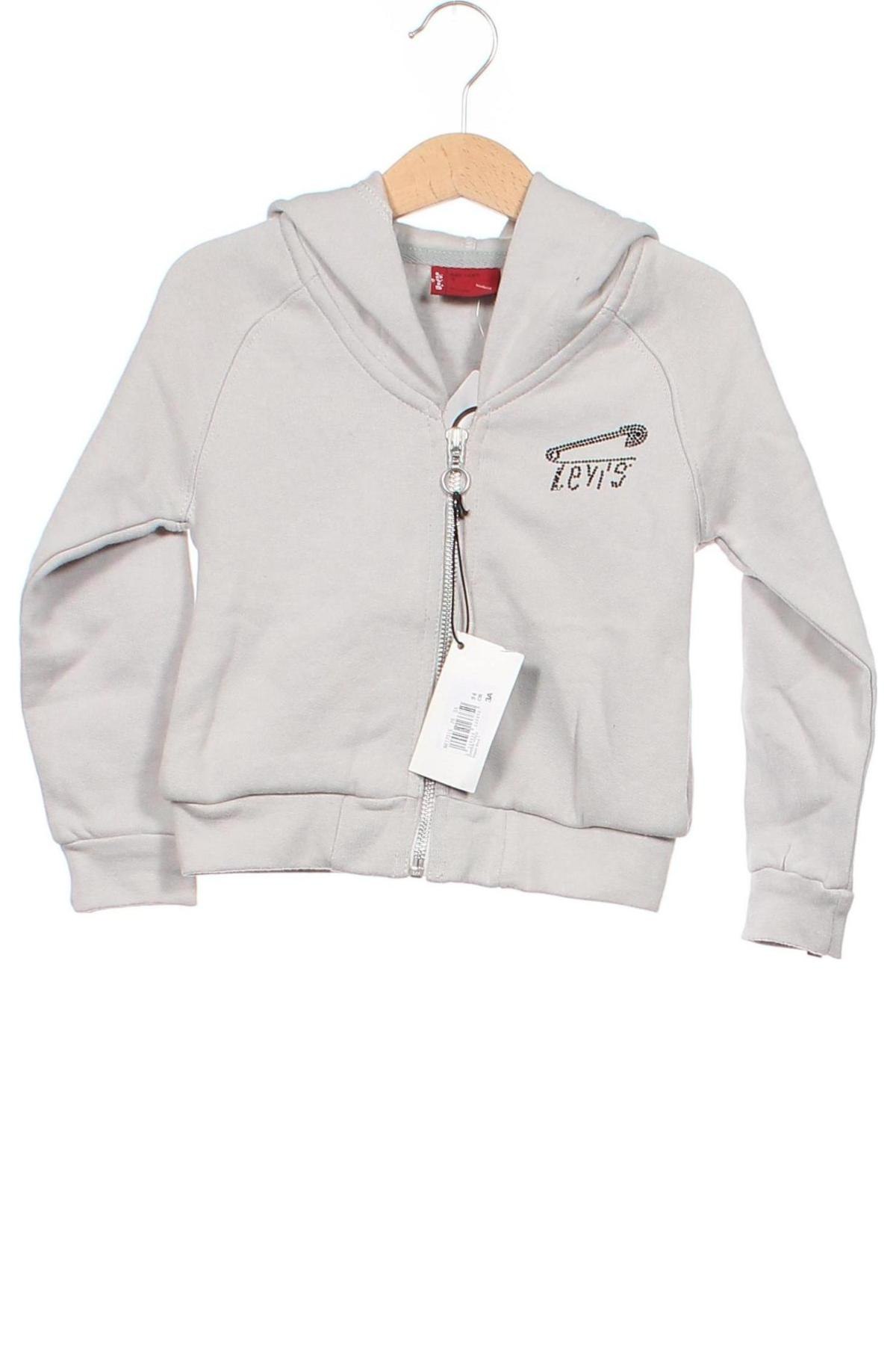 Kinder Sweatshirts Levi's, Größe 3-4y/ 104-110 cm, Farbe Grau, Preis 33,99 €