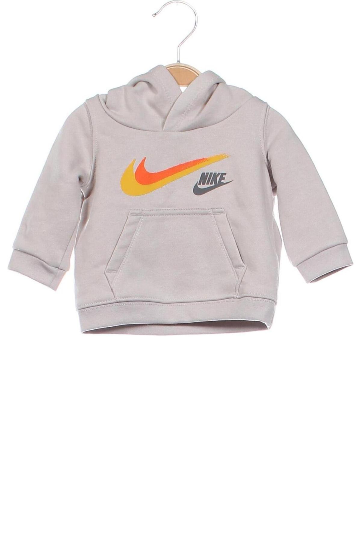 Dziecięca bluza Nike, Rozmiar 2-3m/ 56-62 cm, Kolor Beżowy, Cena 113,46 zł