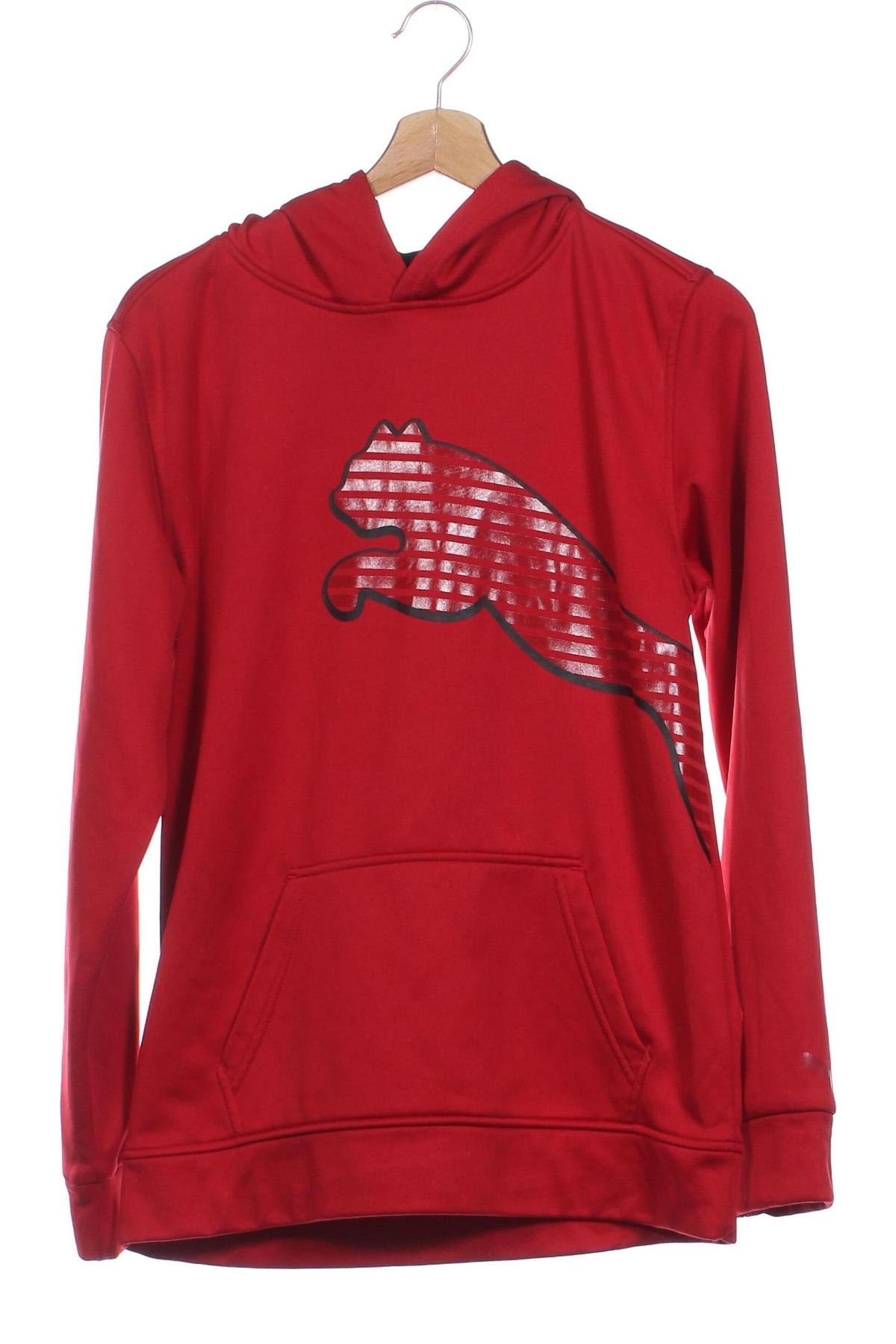 Gyerek sweatshirt PUMA, Méret 15-18y / 170-176 cm, Szín Piros, Ár 5 699 Ft