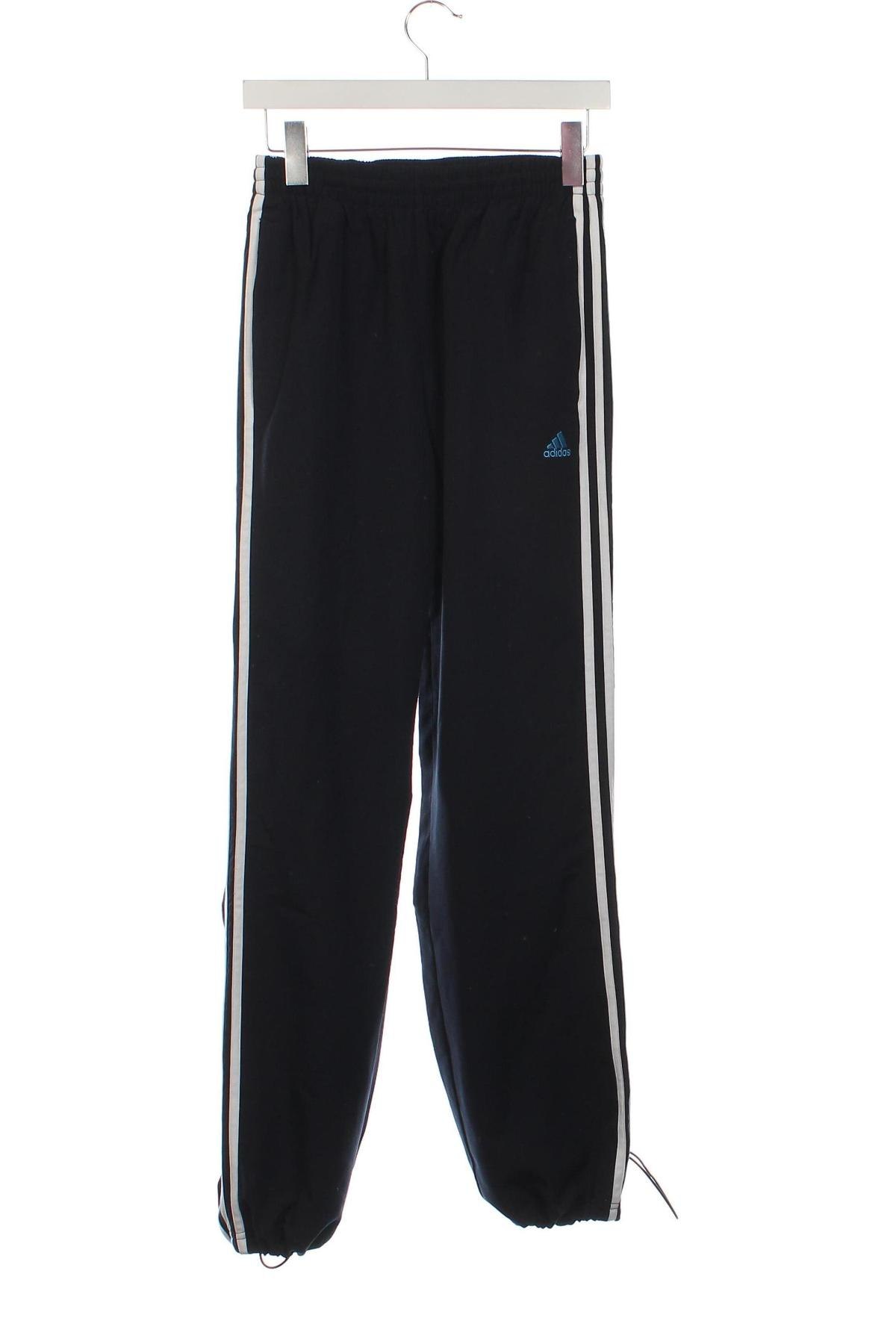 Pantaloni de trening, pentru copii Adidas, Mărime 15-18y/ 170-176 cm, Culoare Albastru, Preț 29,99 Lei