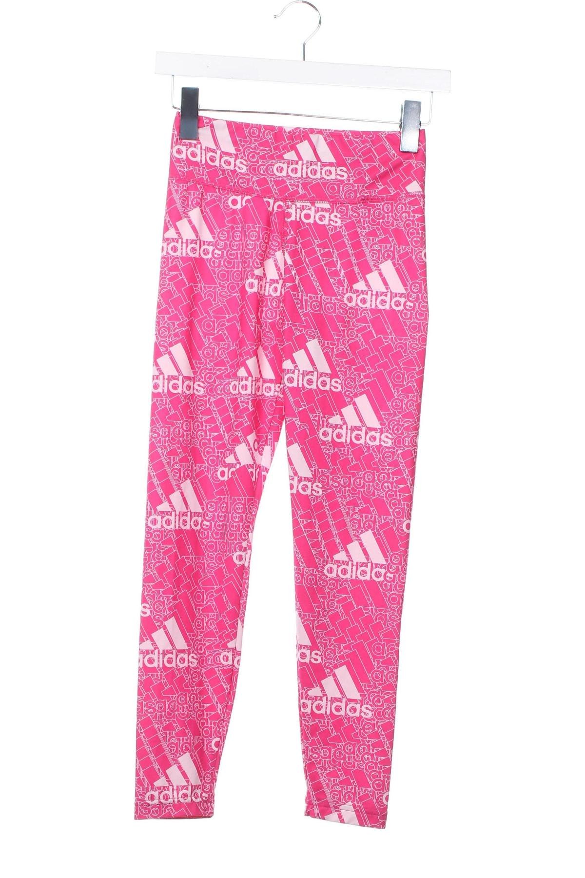 Colanți pentru copii Adidas, Mărime 11-12y/ 152-158 cm, Culoare Roz, Preț 92,00 Lei