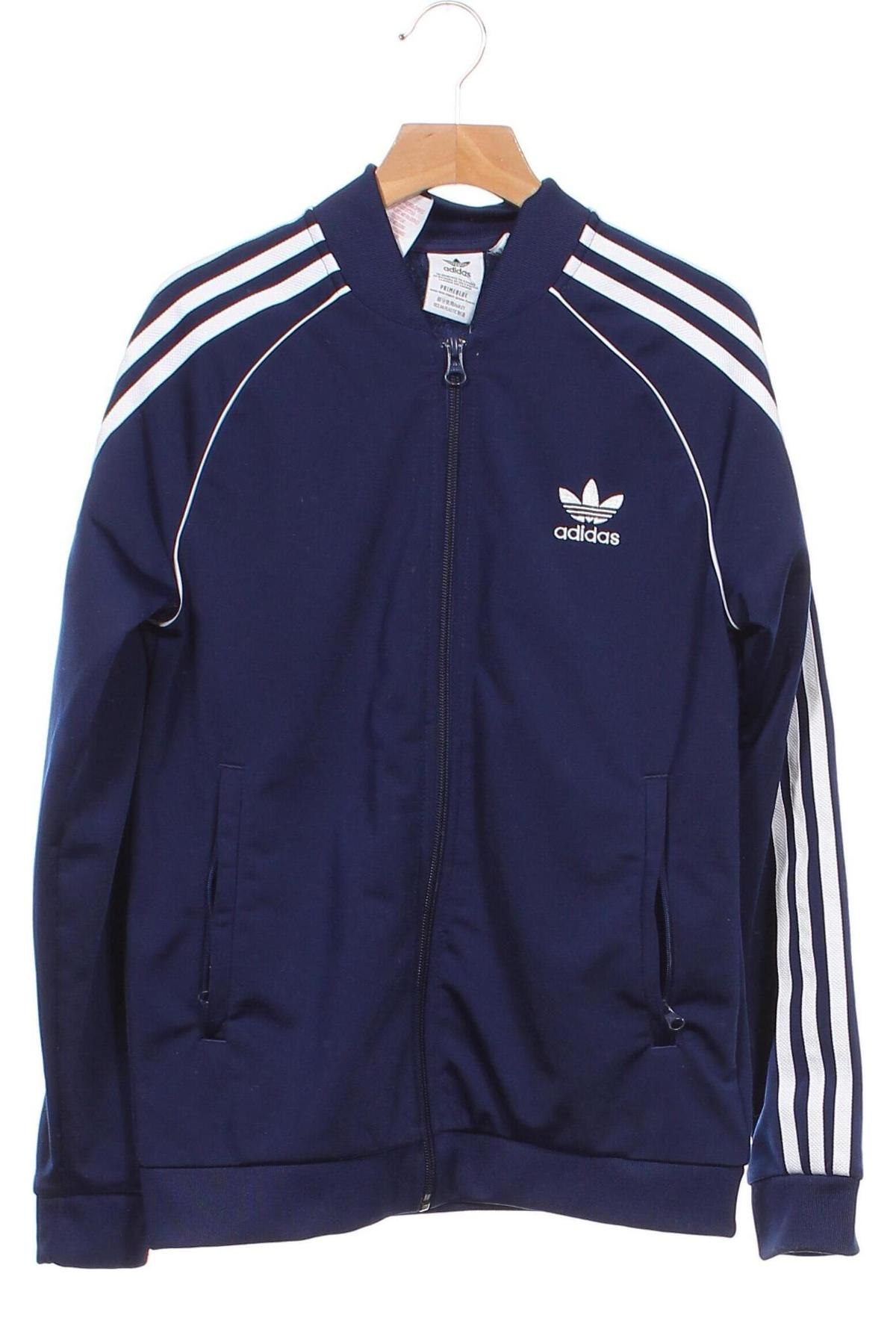 Bluză de trening, pentru copii Adidas Originals, Mărime 10-11y/ 146-152 cm, Culoare Albastru, Preț 94,76 Lei