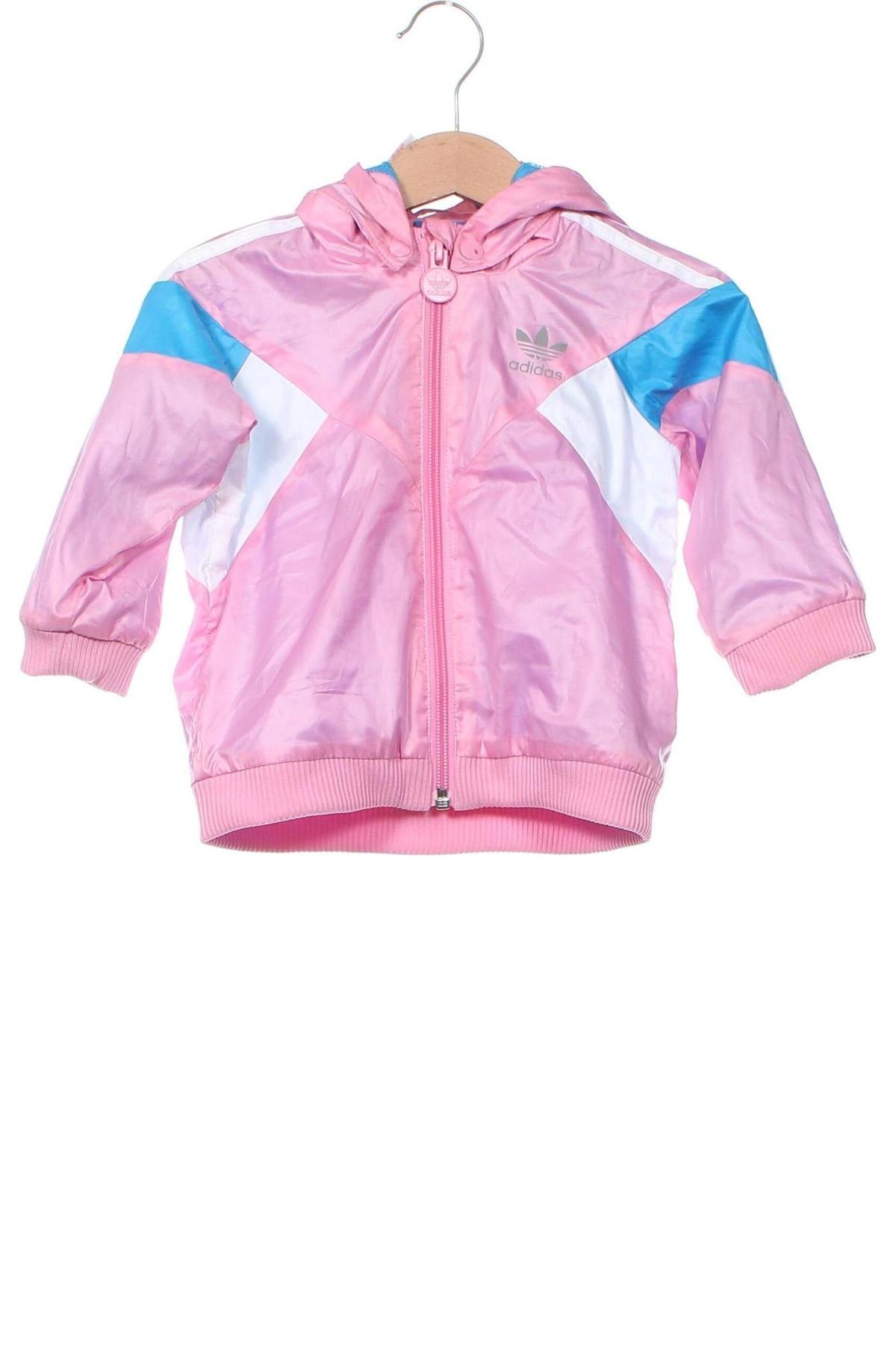 Kinderjacke Adidas, Größe 6-9m/ 68-74 cm, Farbe Rosa, Preis € 14,01