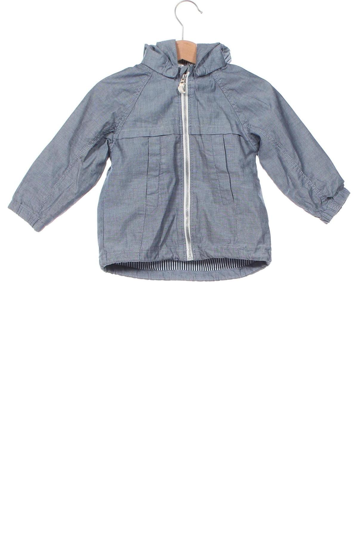 Kinderjacke H&M, Größe 12-18m/ 80-86 cm, Farbe Blau, Preis 7,99 €