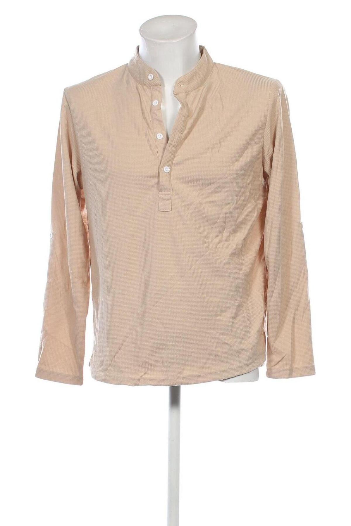 Herren Shirt, Größe M, Farbe Beige, Preis € 13,49