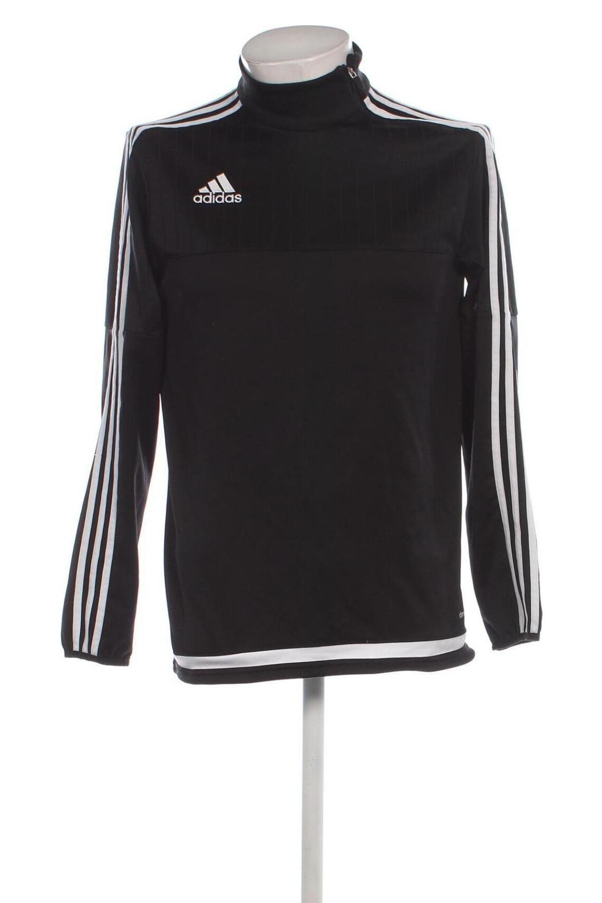 Herren Shirt Adidas, Größe M, Farbe Schwarz, Preis 21,79 €