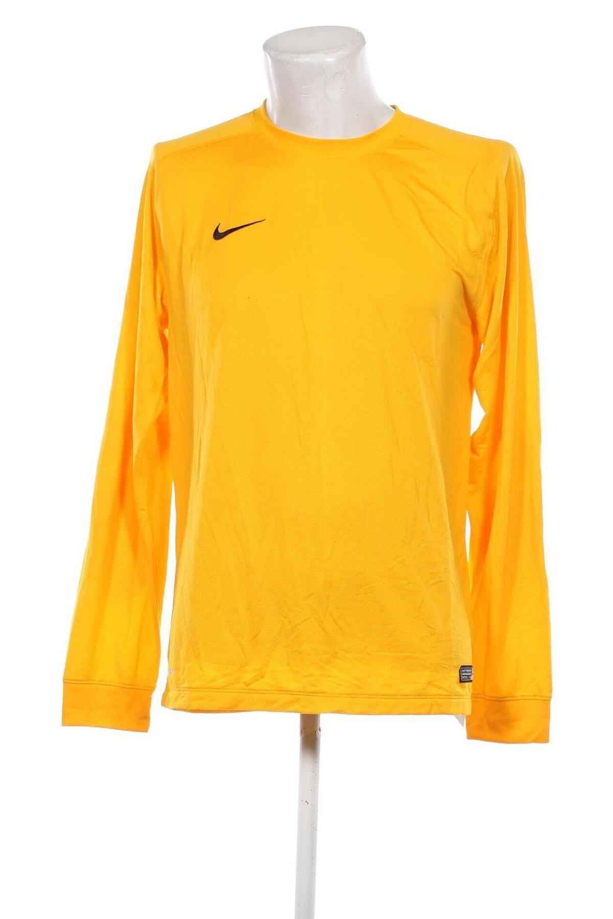 Herren Shirt Nike, Größe M, Farbe Gelb, Preis 23,99 €