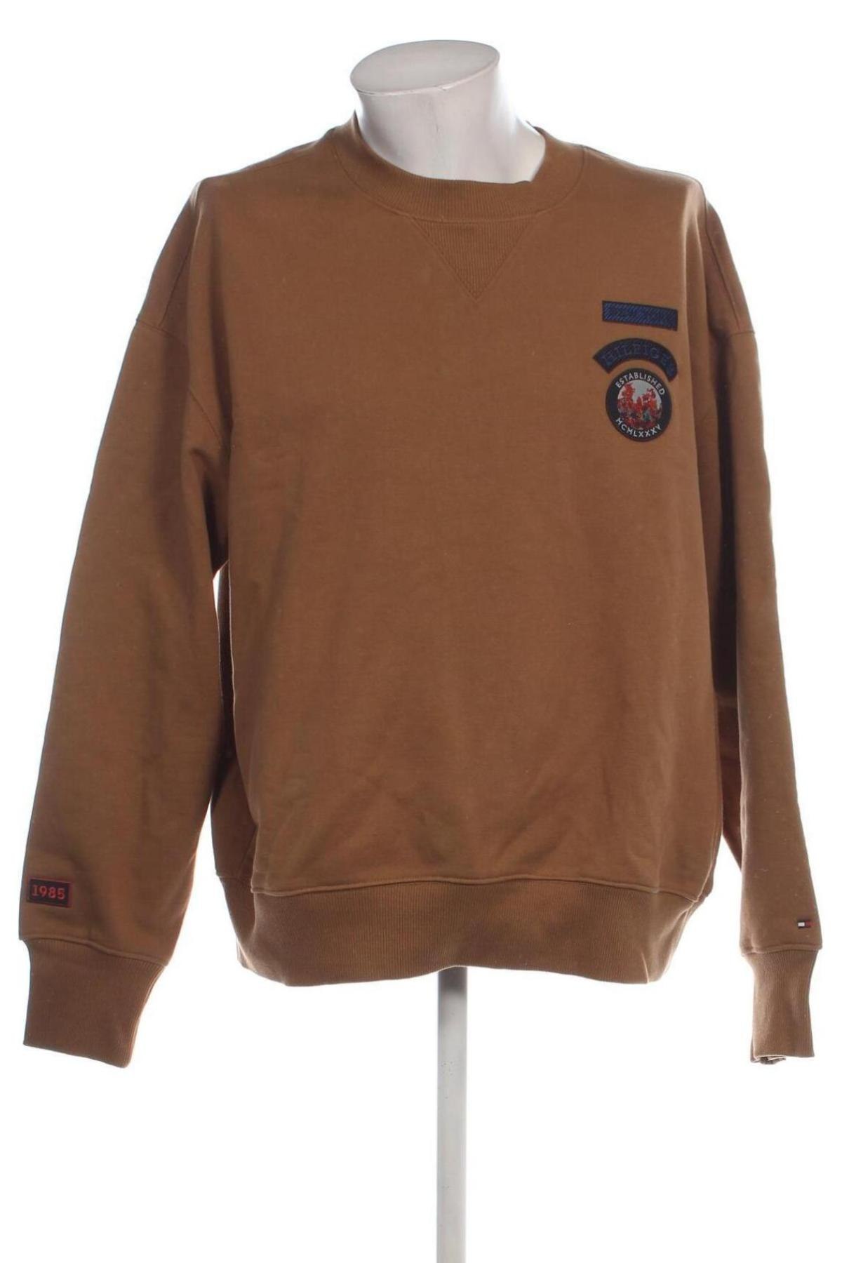 Pánske tričko  Tommy Hilfiger, Veľkosť XXL, Farba Hnedá, Cena  74,95 €