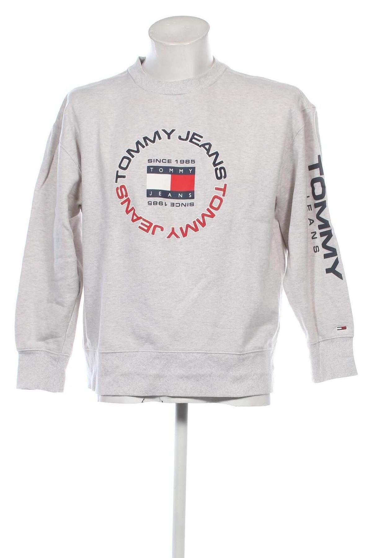 Ανδρική μπλούζα Tommy Jeans, Μέγεθος L, Χρώμα Γκρί, Τιμή 35,99 €