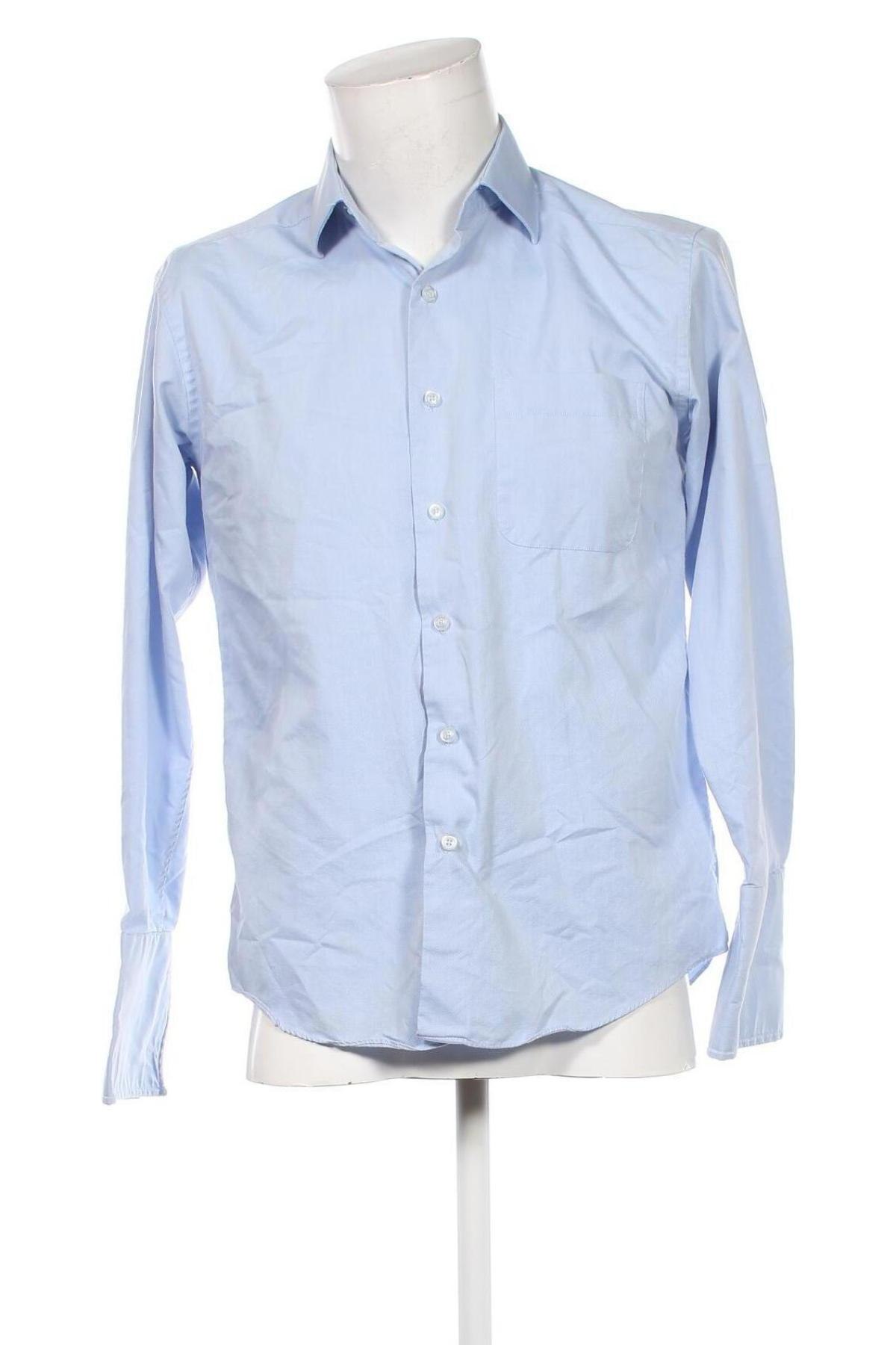 Herrenhemd Ermenegildo Zegna, Größe M, Farbe Blau, Preis 45,99 €