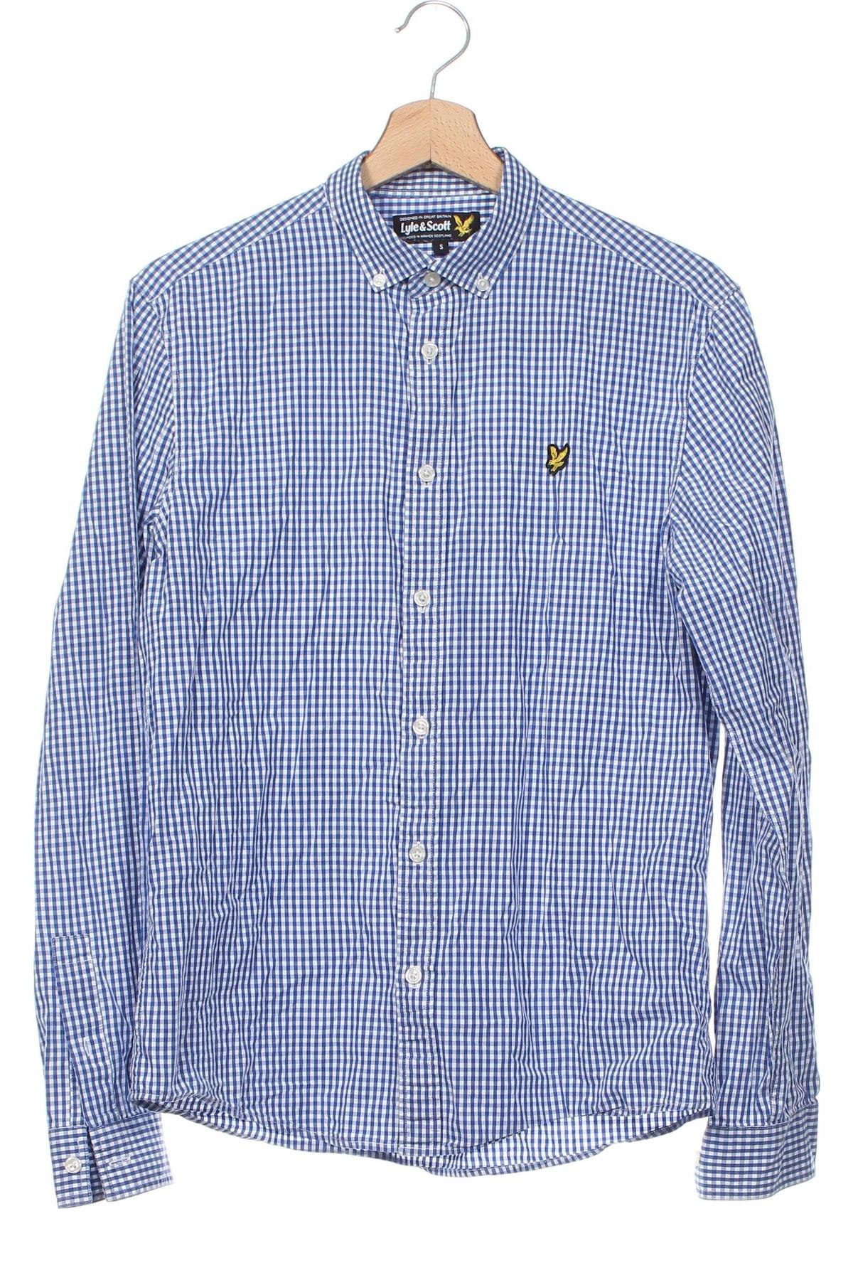 Herrenhemd Lyle & Scott, Größe S, Farbe Blau, Preis 18,49 €