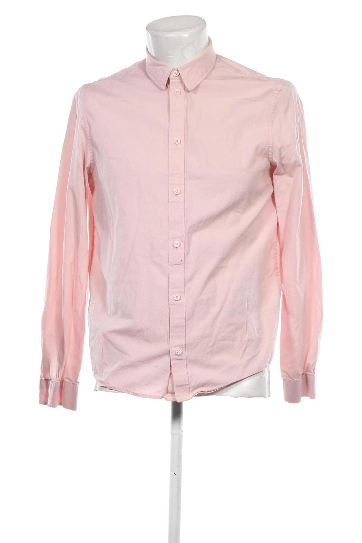 Herrenhemd Pier One, Größe M, Farbe Rosa, Preis 14,83 €