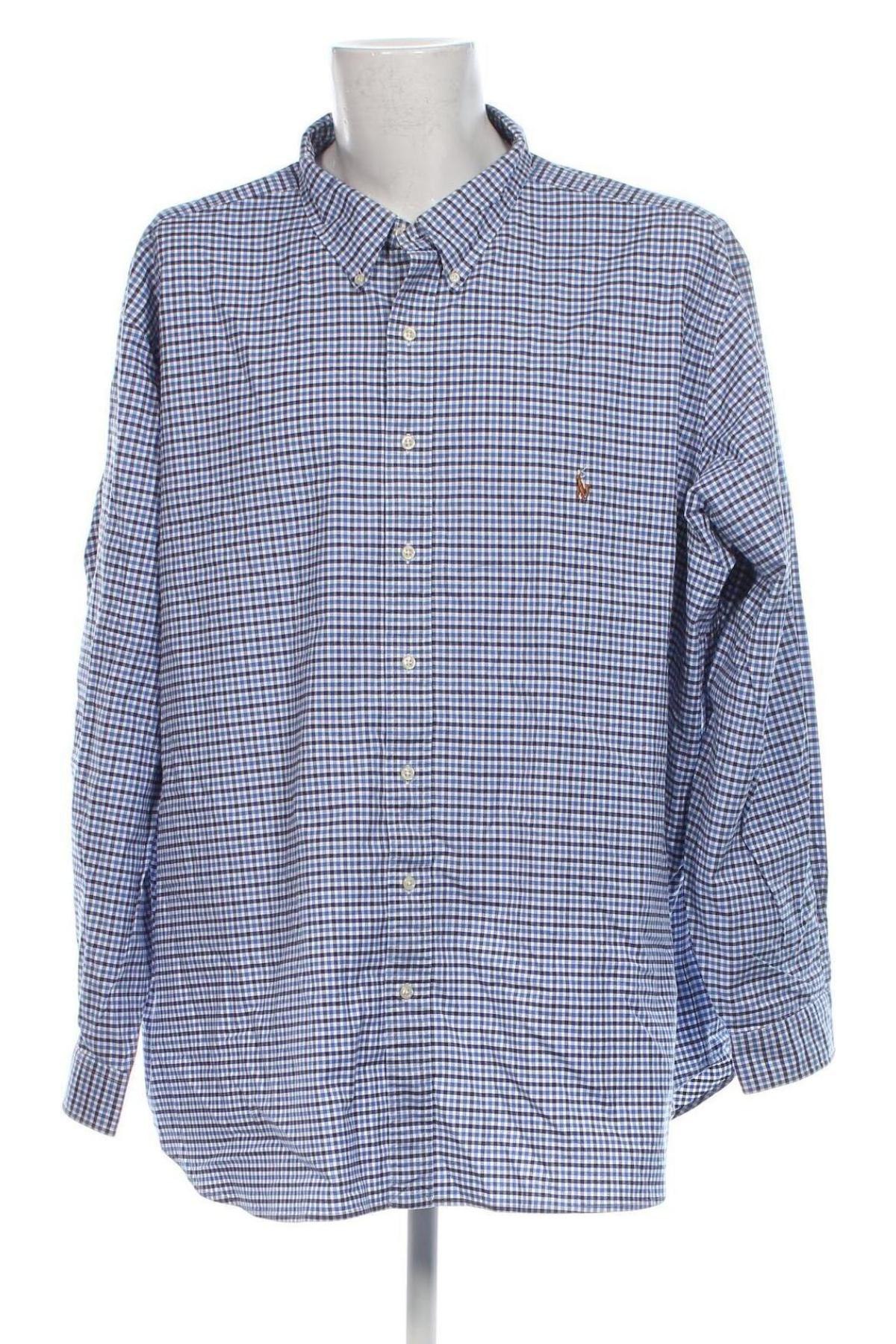 Herrenhemd Polo By Ralph Lauren, Größe 4XL, Farbe Blau, Preis 40,97 €