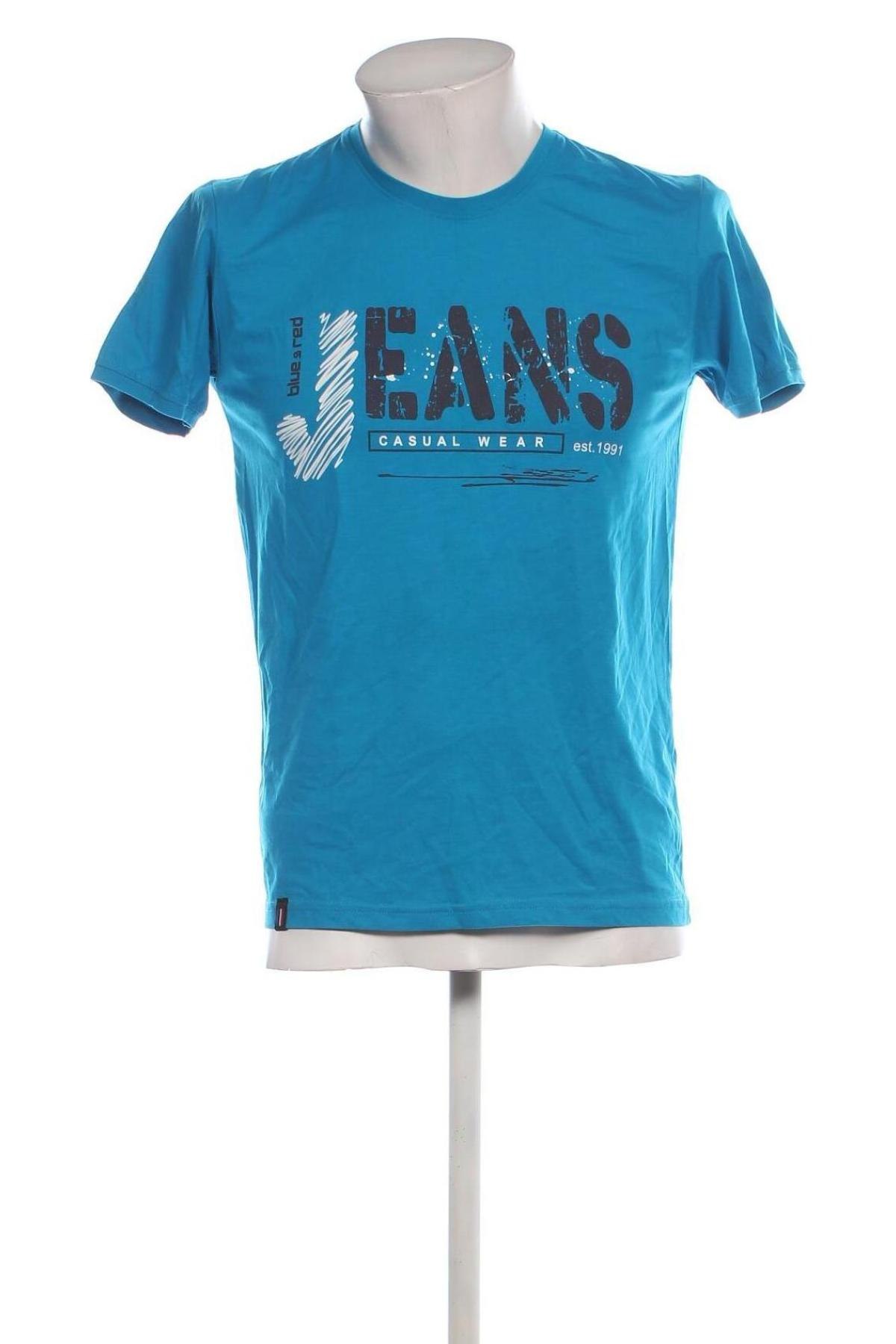 Herren T-Shirt, Größe L, Farbe Blau, Preis € 7,67